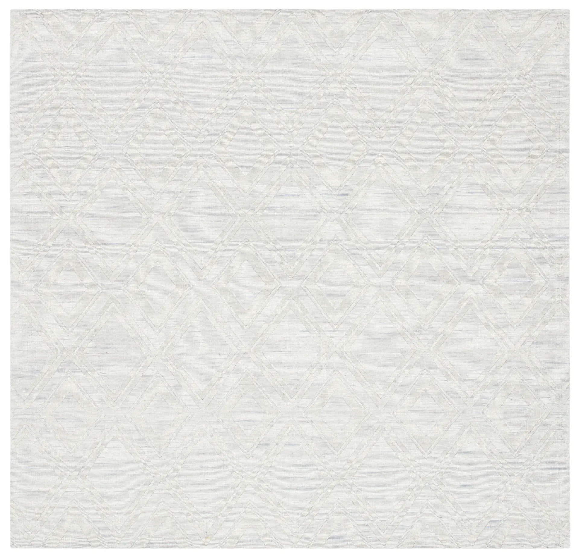 Marbella Diamond Lattice Hand-Loomed Wool Rug