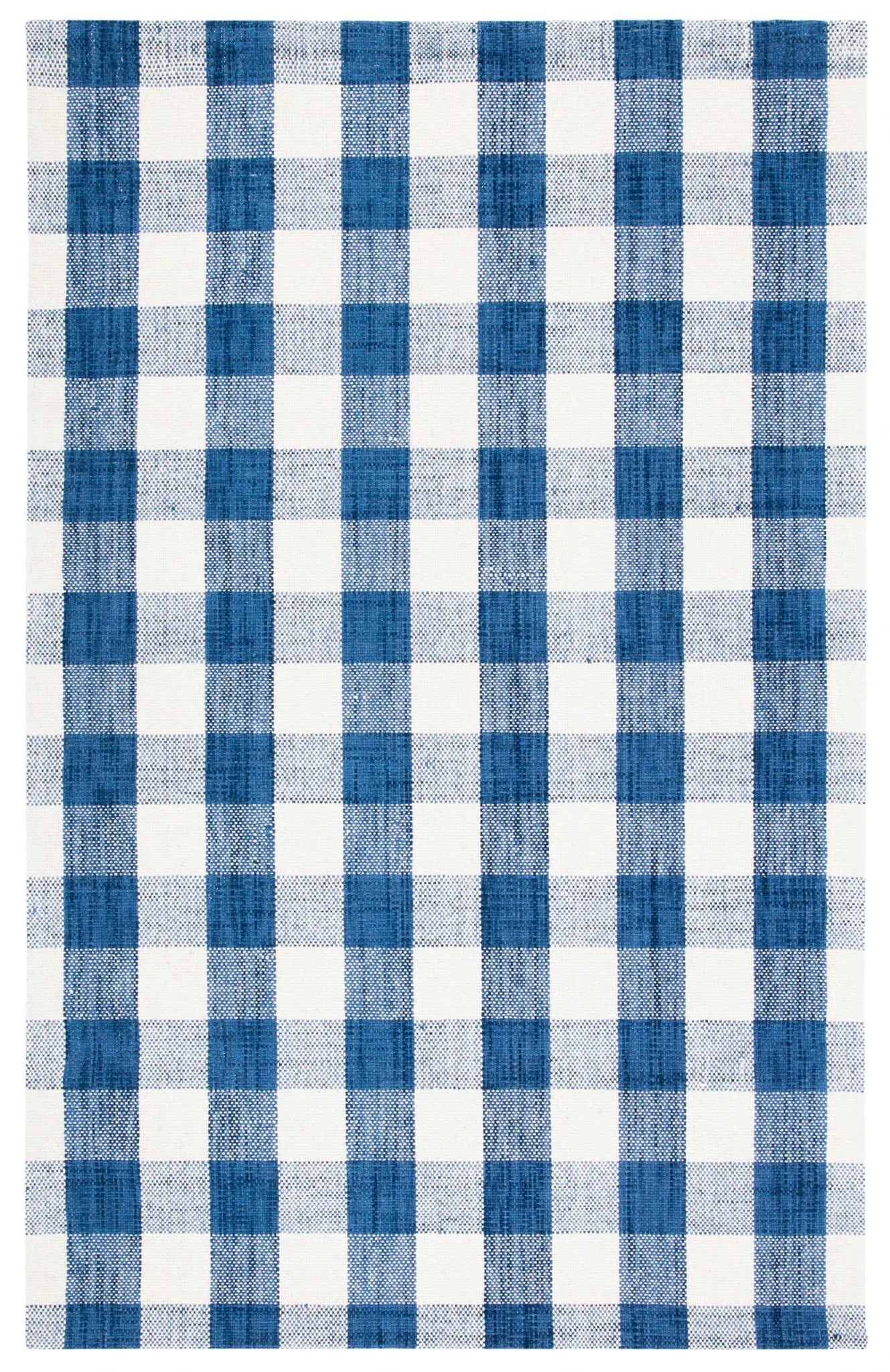 Marbella Checkered Hand-Woven Wool Rug