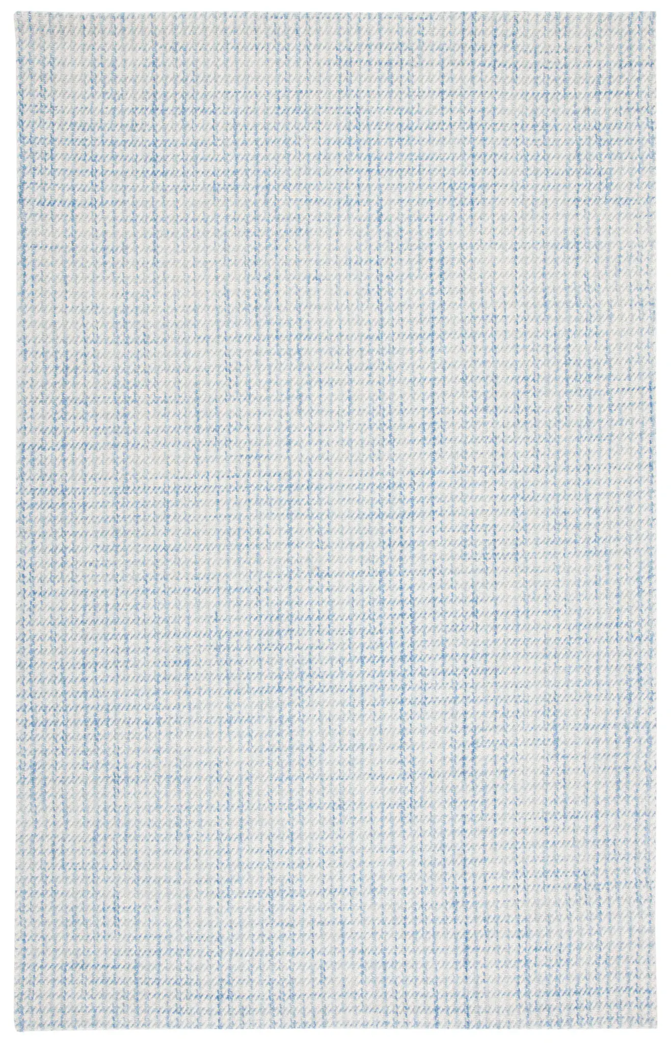 Marbella Houndstooth Hand-Woven Wool Rug