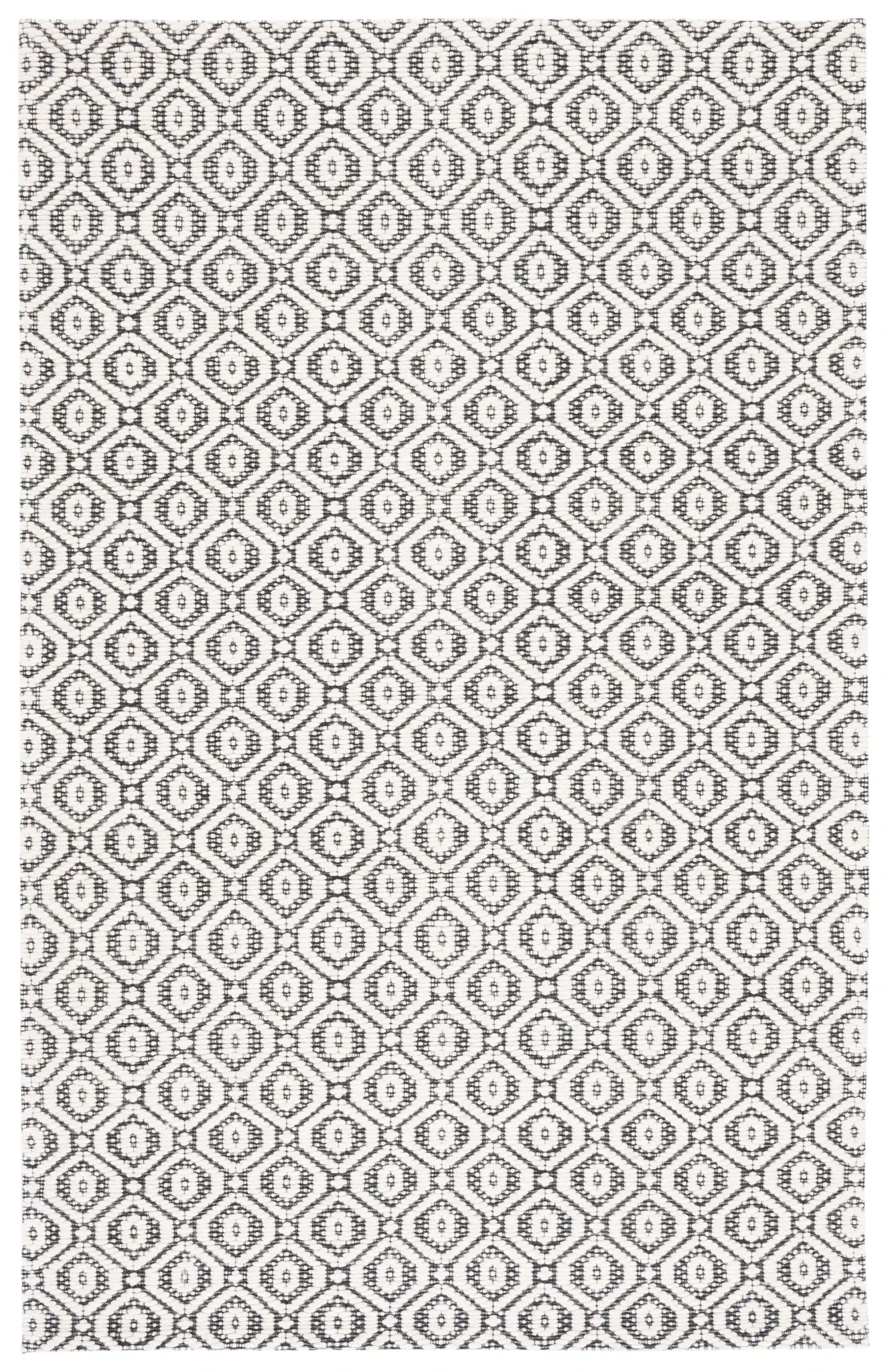 Marbella Concentric Diamond Hand-Woven Rug