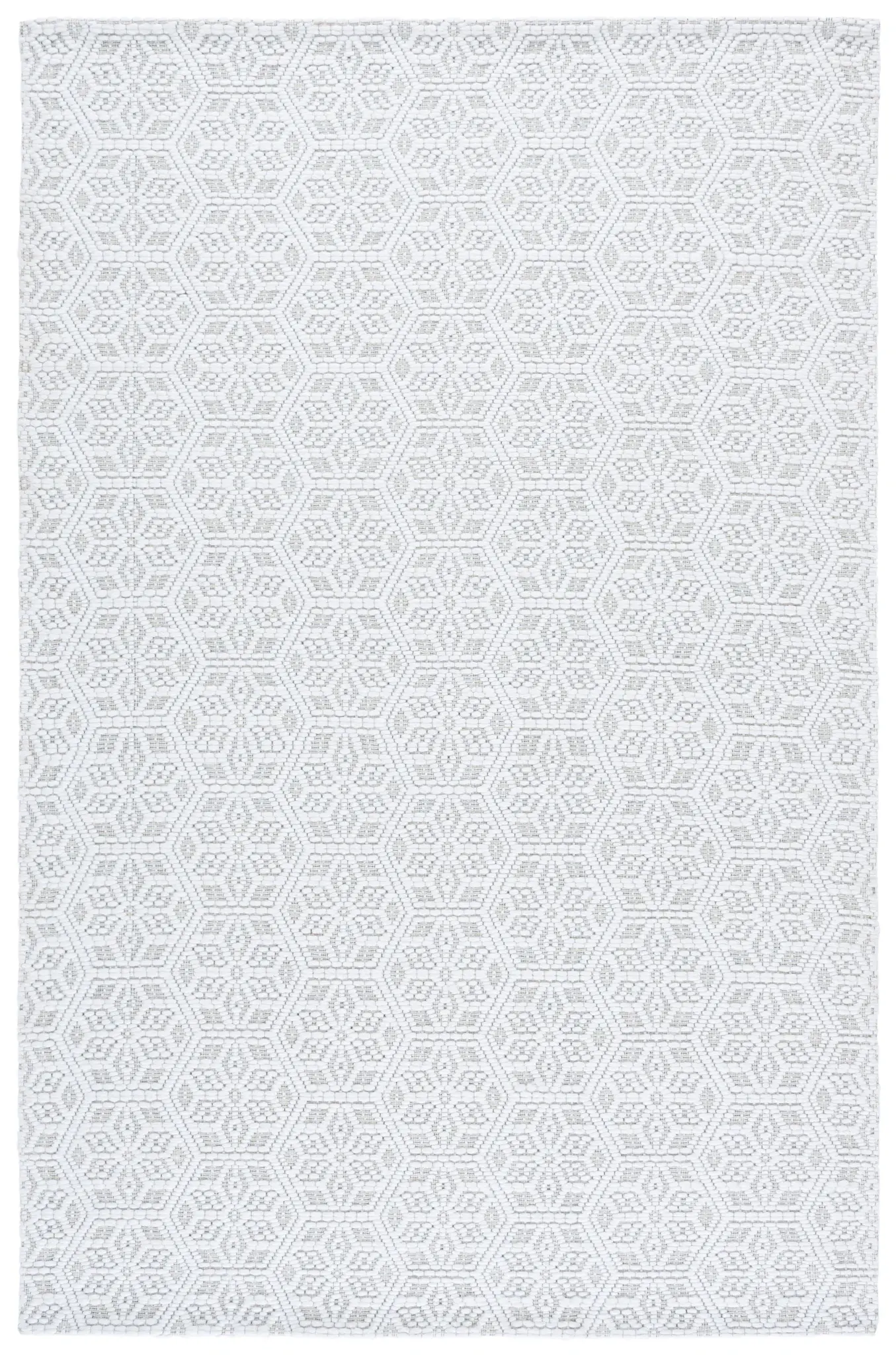 Marbella Hexagon Hand-Woven Rug