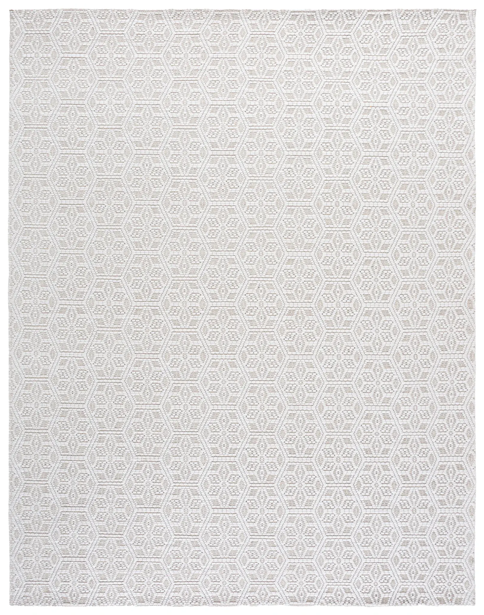 Marbella Hexagon Hand-Woven Rug