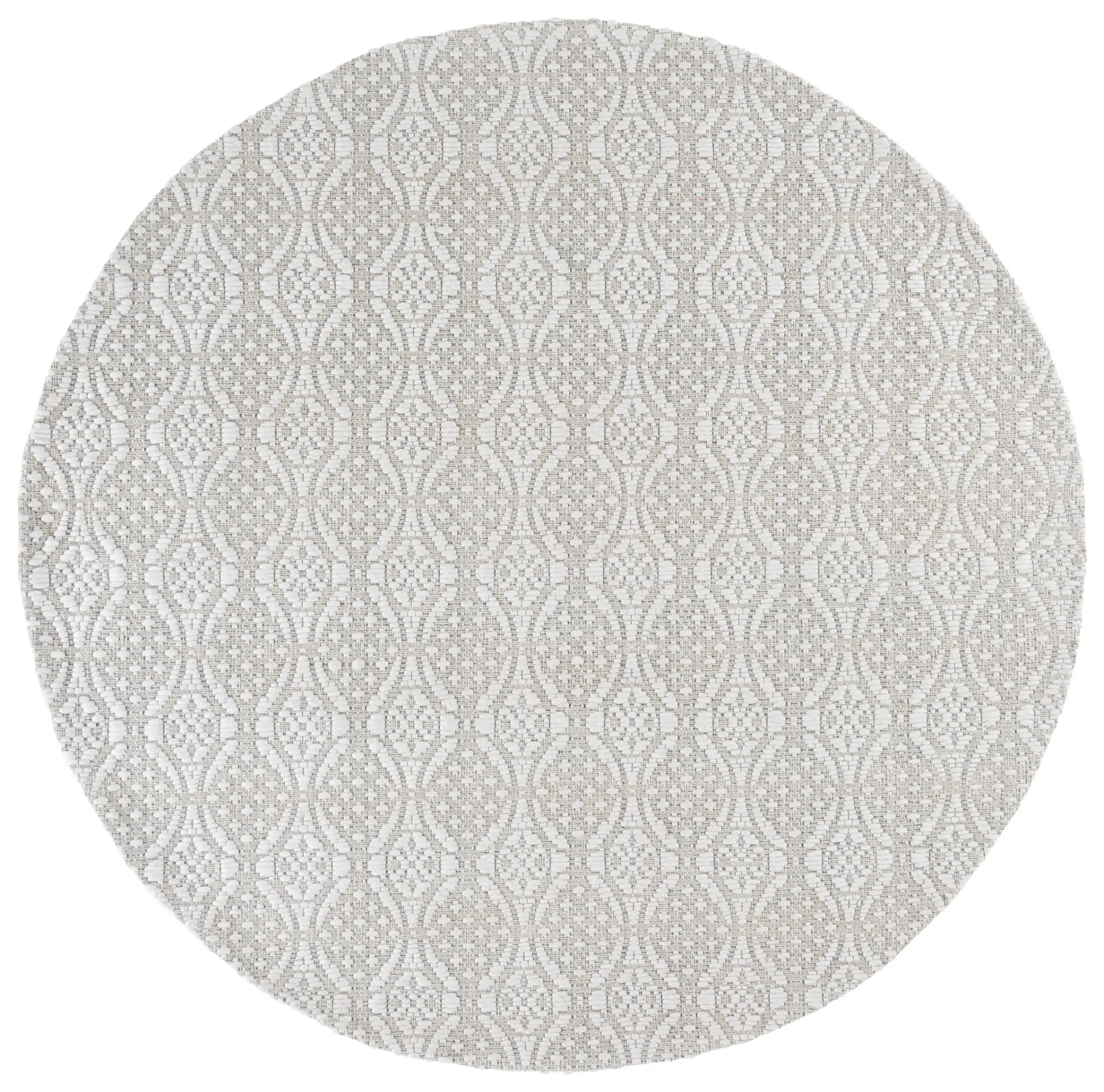 Marbella Interlocking Circles Hand-Woven Rug