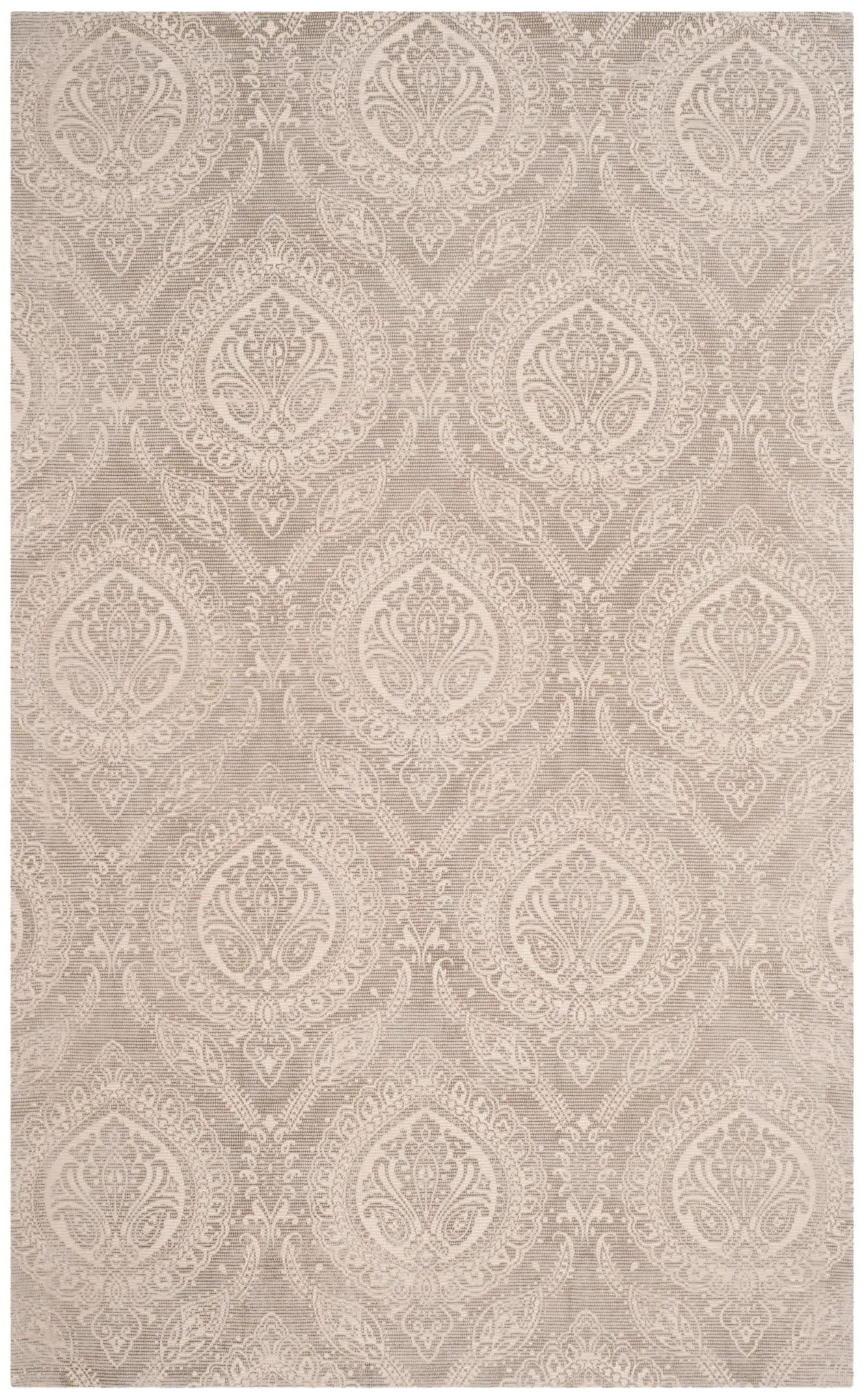 Marbella Damask Hand-Loomed Rug
