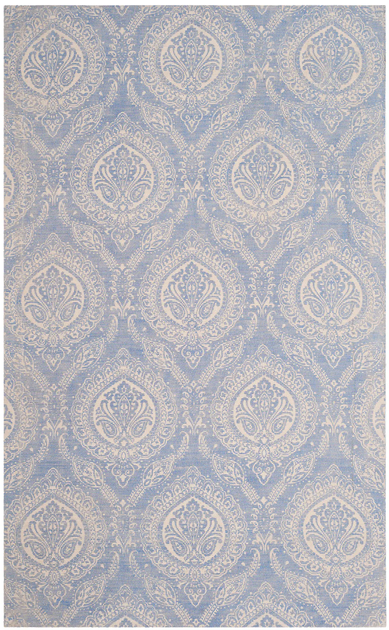 Marbella Damask Hand-Loomed Rug