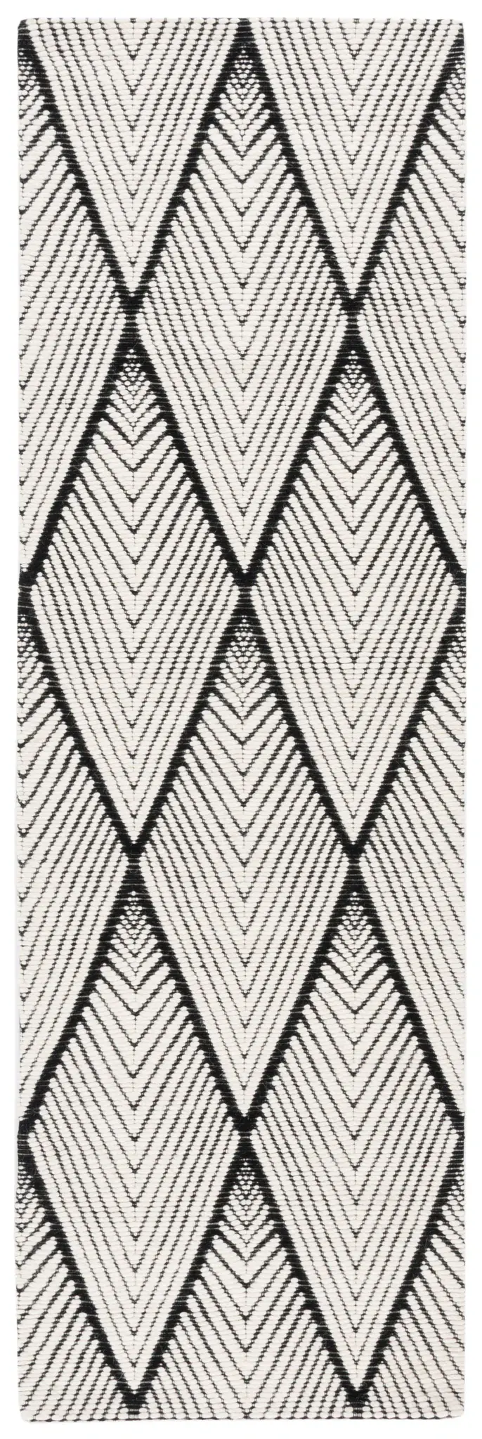 Marbella Chevron Diamond Hand-Loomed Wool Rug