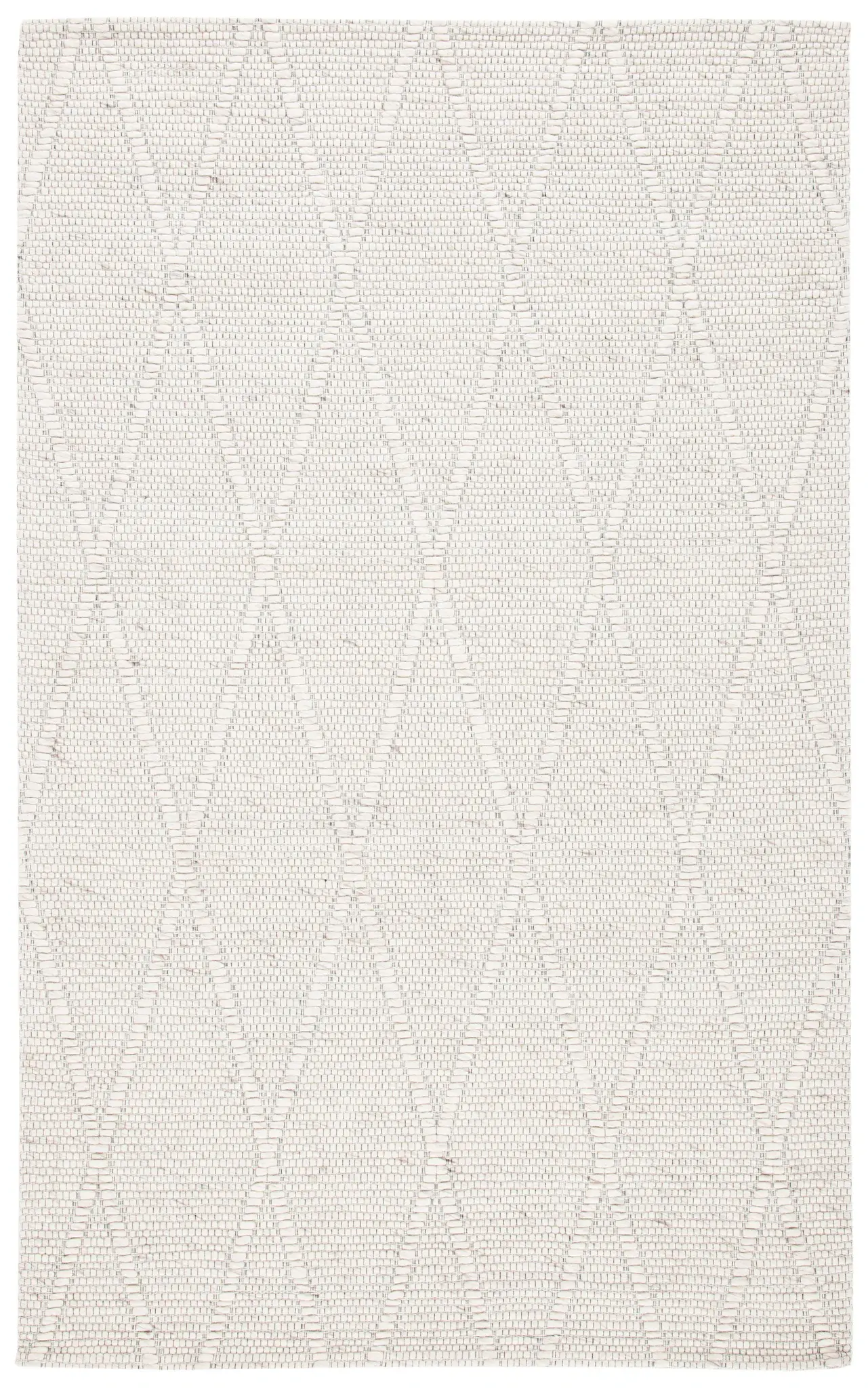 Marbella Diamond Lattice Hand-Loomed Wool Blend Rug
