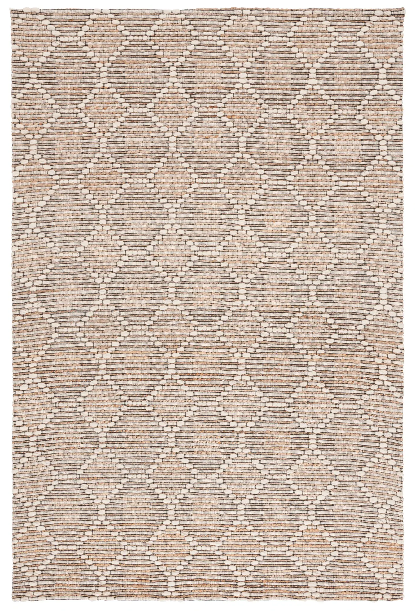Marbella Diamond Lattice Flatweave Rug