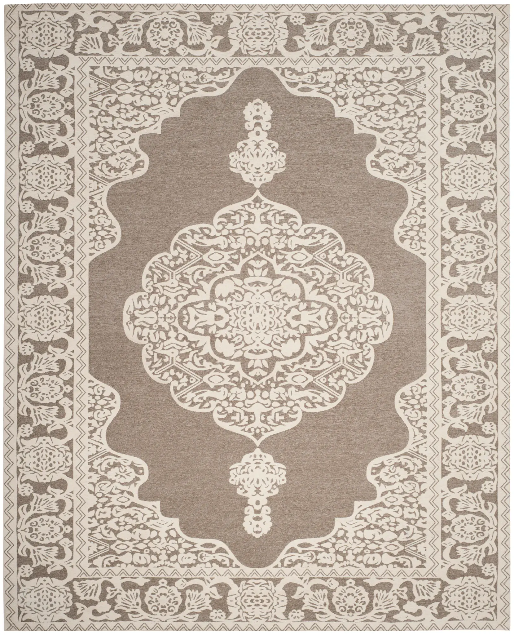 Marbella Floral Medallion Hand-Loomed Rug