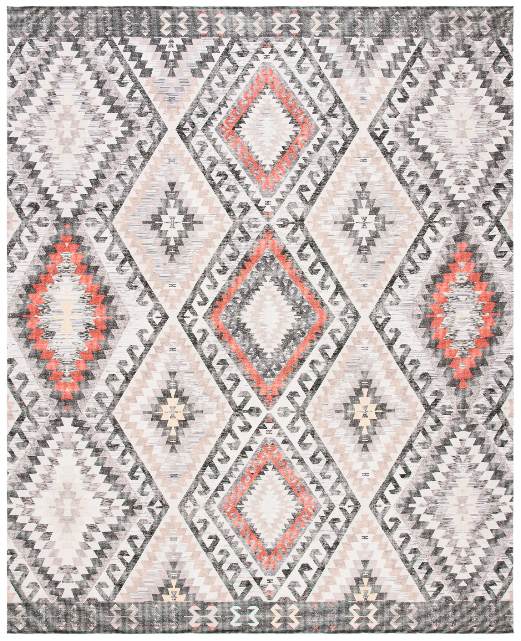 Marbella Southwestern Diamond Hand-Woven Rug