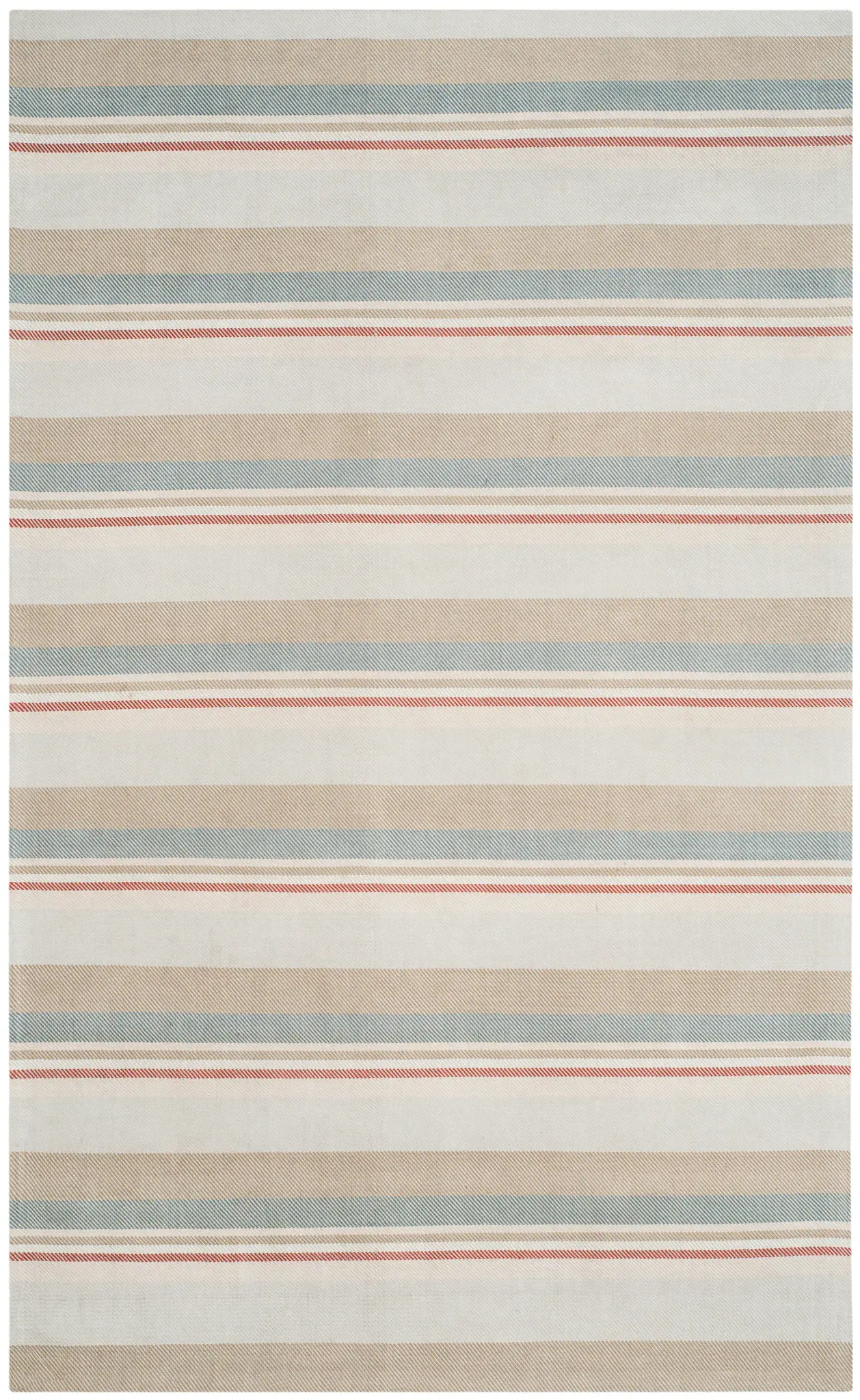 Marbella Banded Stripe Hand-Loomed Rug