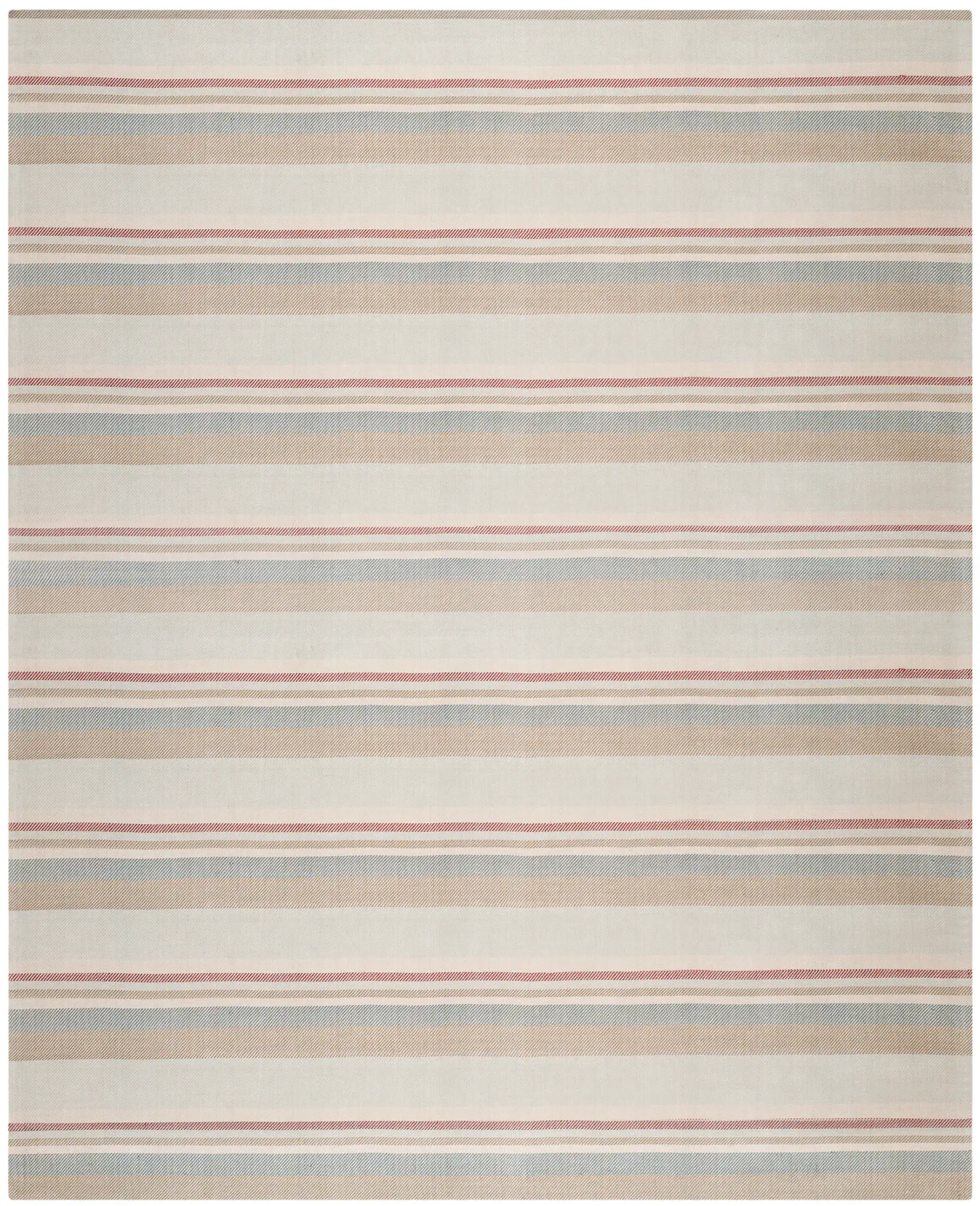Marbella Banded Stripe Hand-Loomed Rug