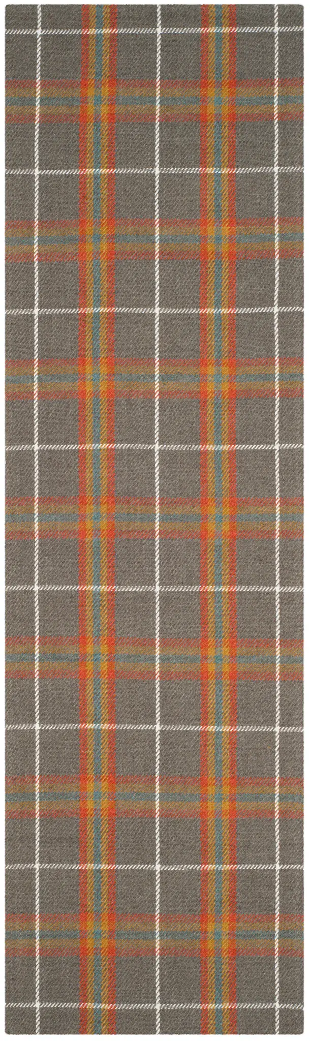 Marbella Windowpane Plaid Hand-Loomed Rug