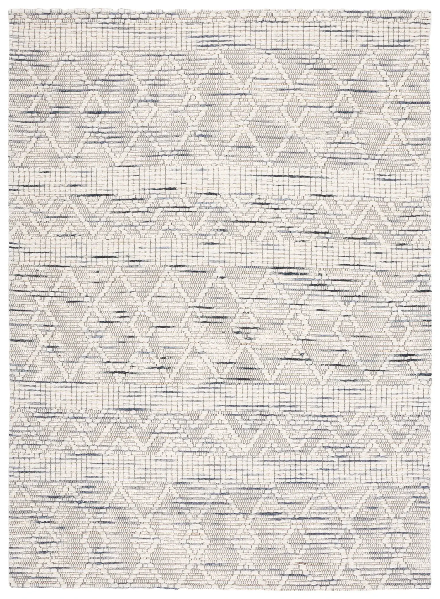 Marbella Striped Diamond Hand-Loomed Rug