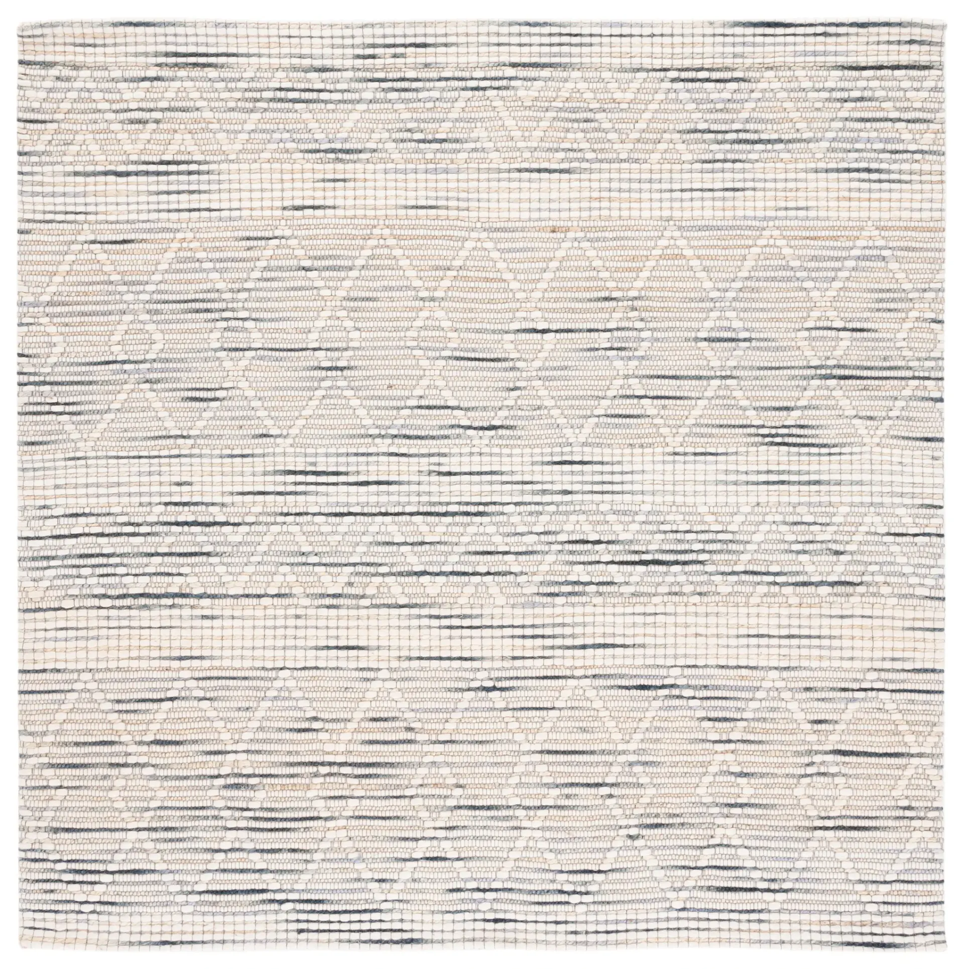 Marbella Striped Diamond Hand-Loomed Rug
