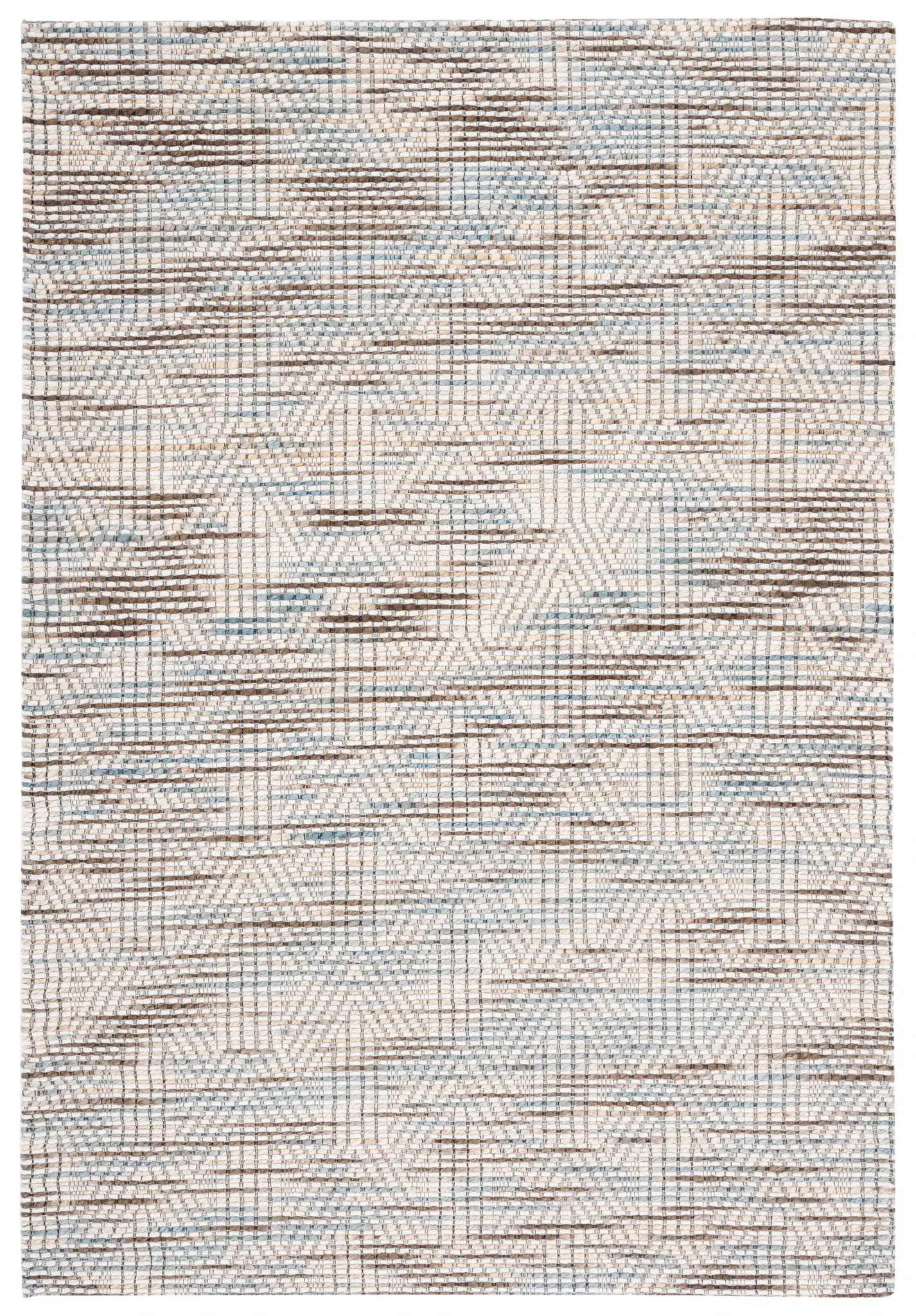 Marbella Interlocking Diamond Hand-Loomed Rug