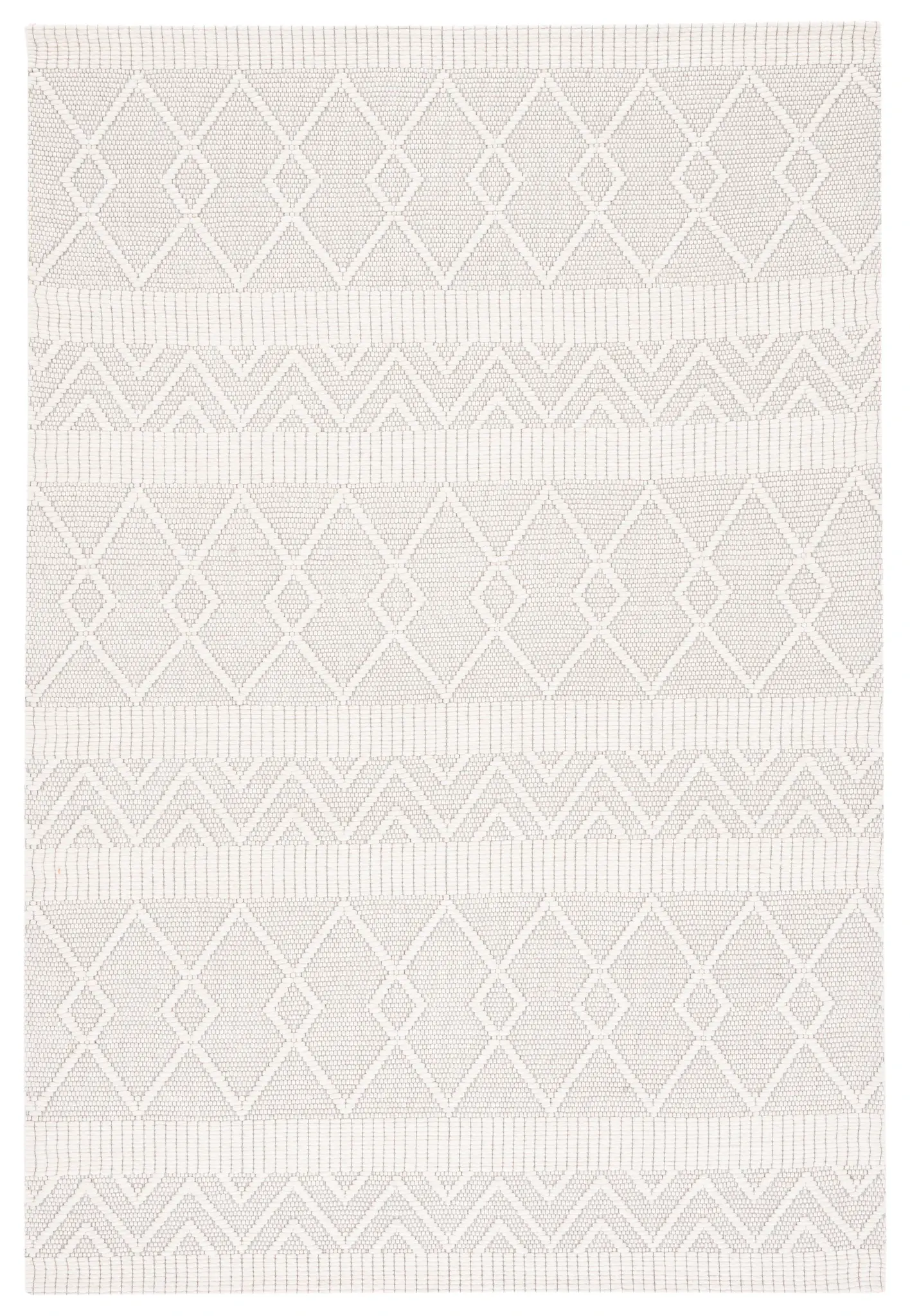 Marbella Chevron And Diamond Hand-Loomed Rug