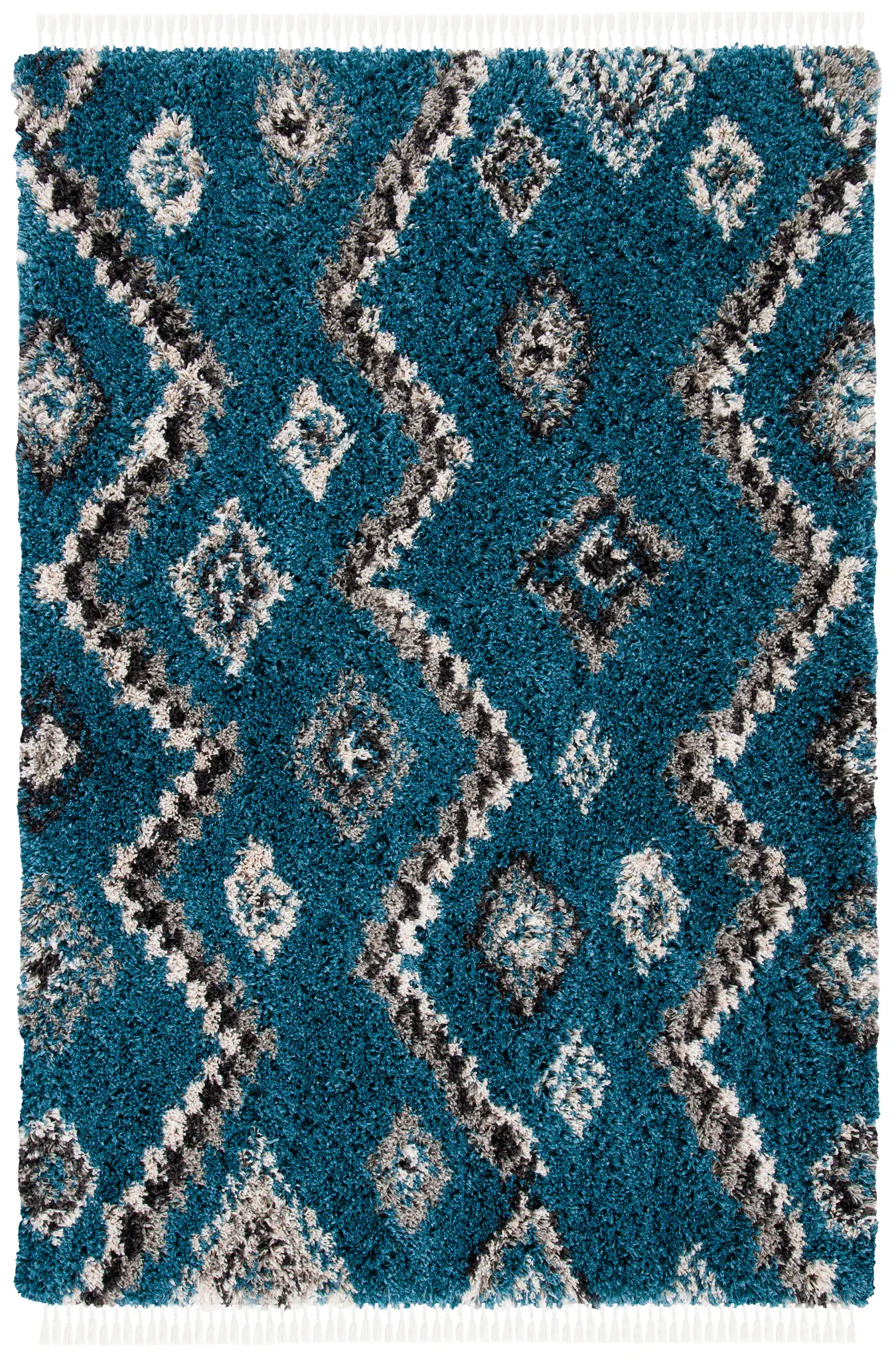 Morocco Tulum Shag Diamond Rug