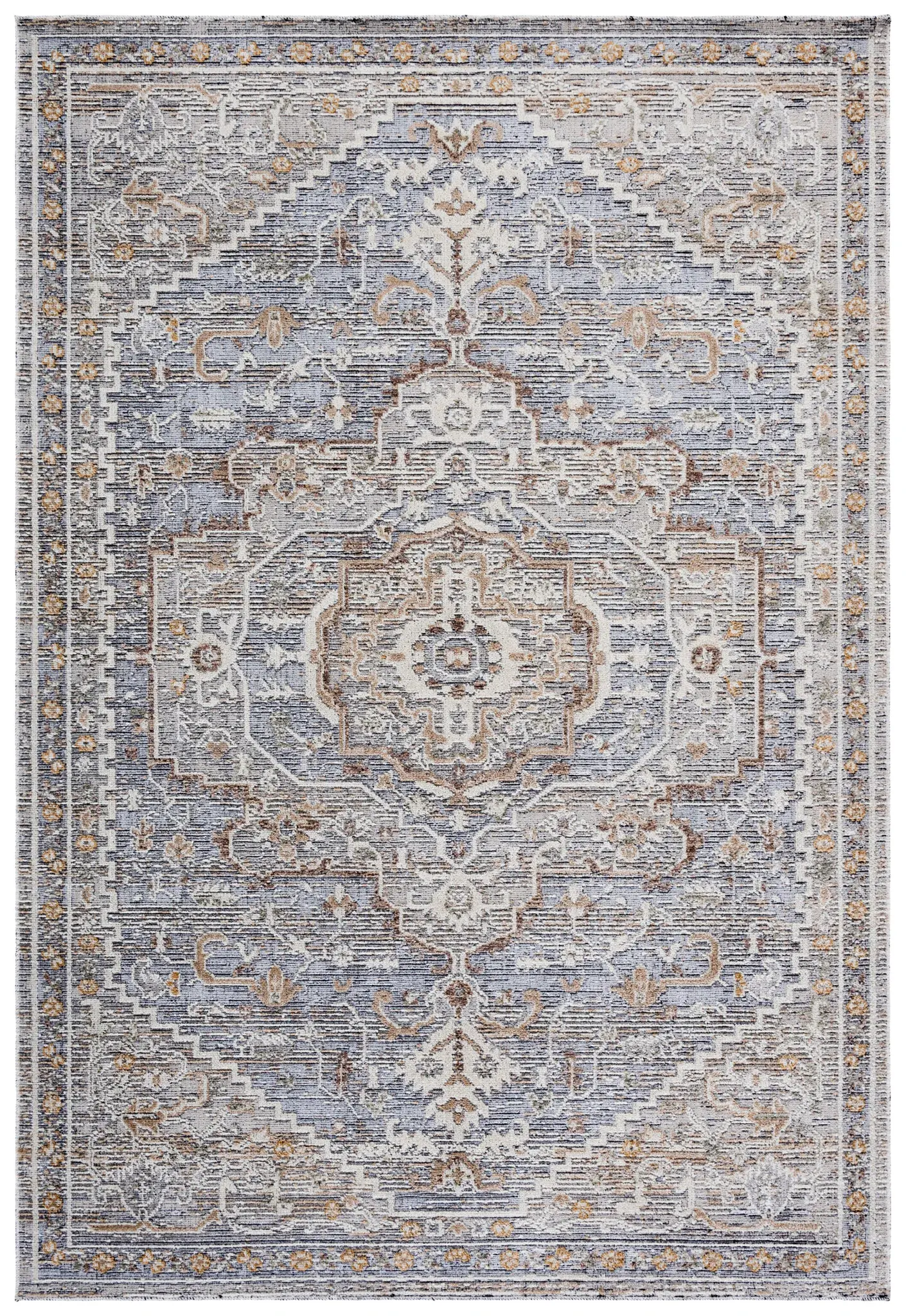 Miranda Distressed Medallion Rug