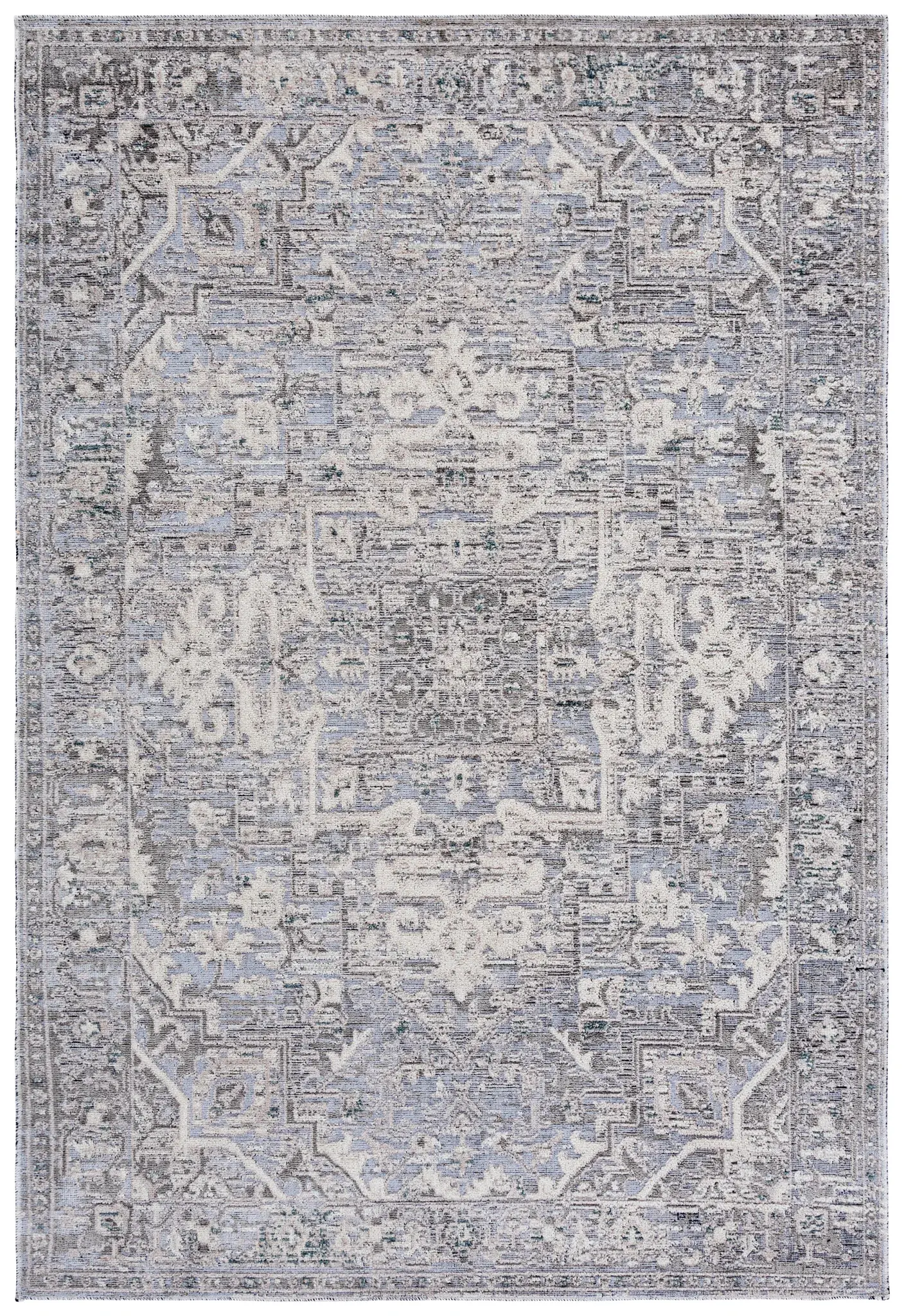 Palm Beach Amara Distressed Medallion Rug