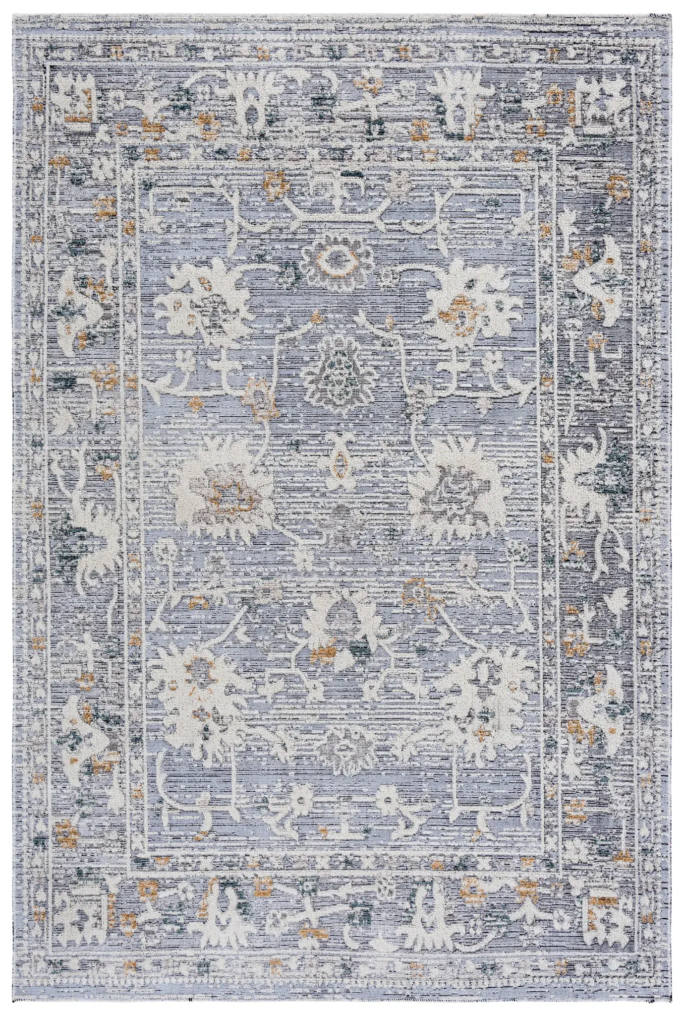 Palm Beach Miranda Bordered Floral Rug