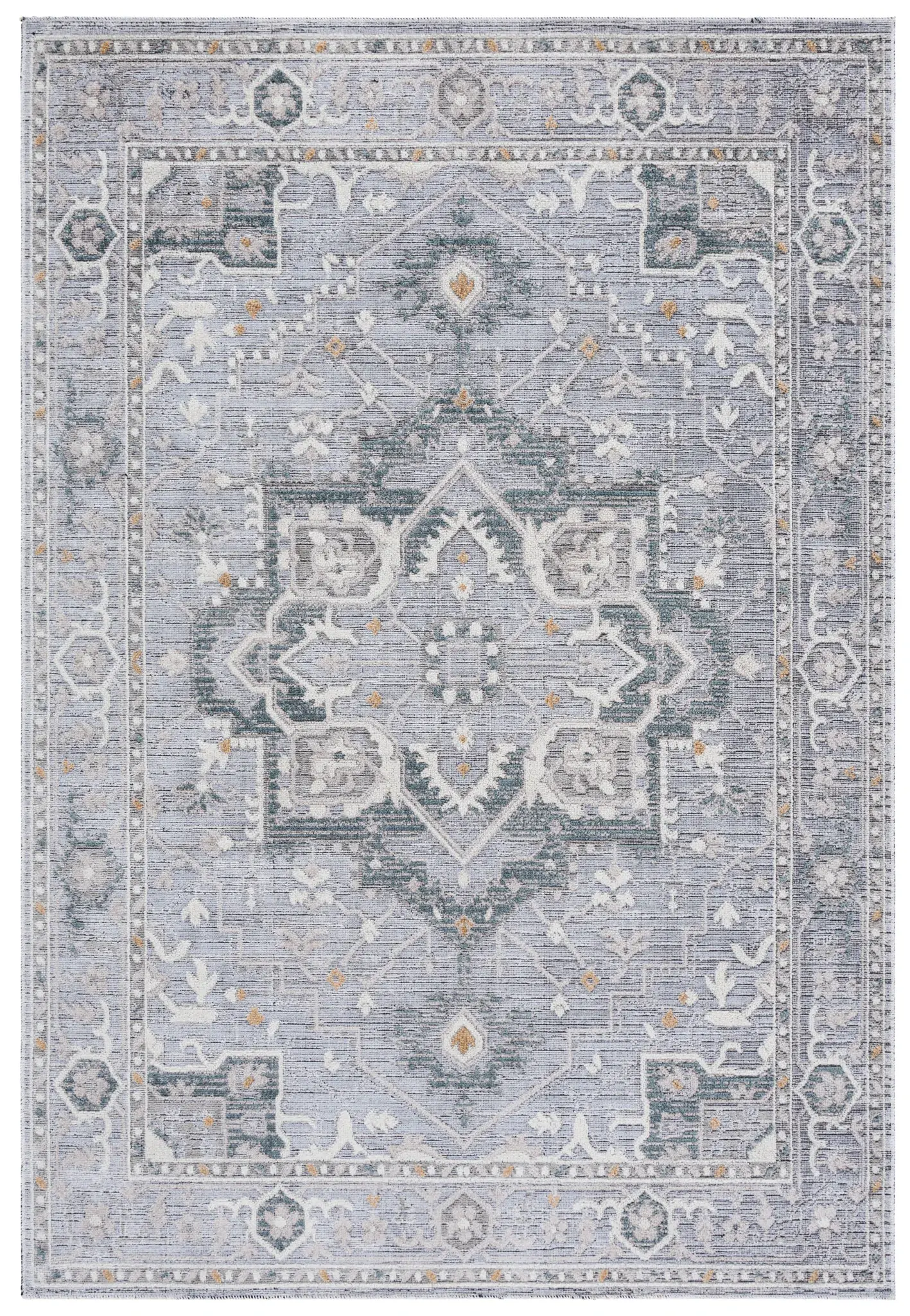 Palm Beach Miranda Medallion Border Rug