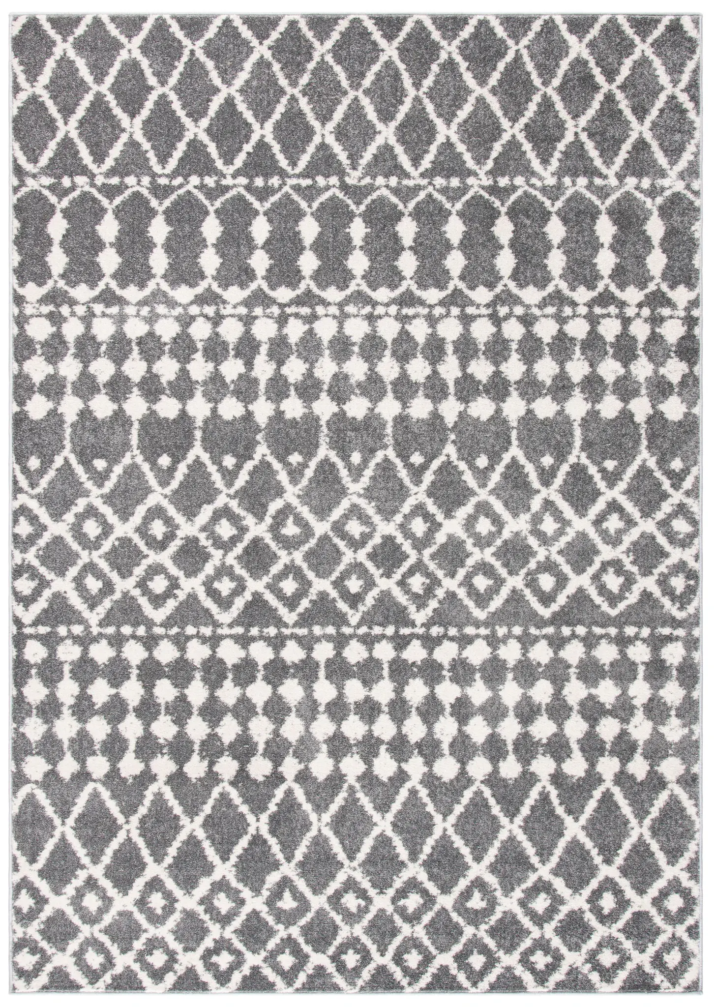 Mercer Tulum Banded Diamond Rug