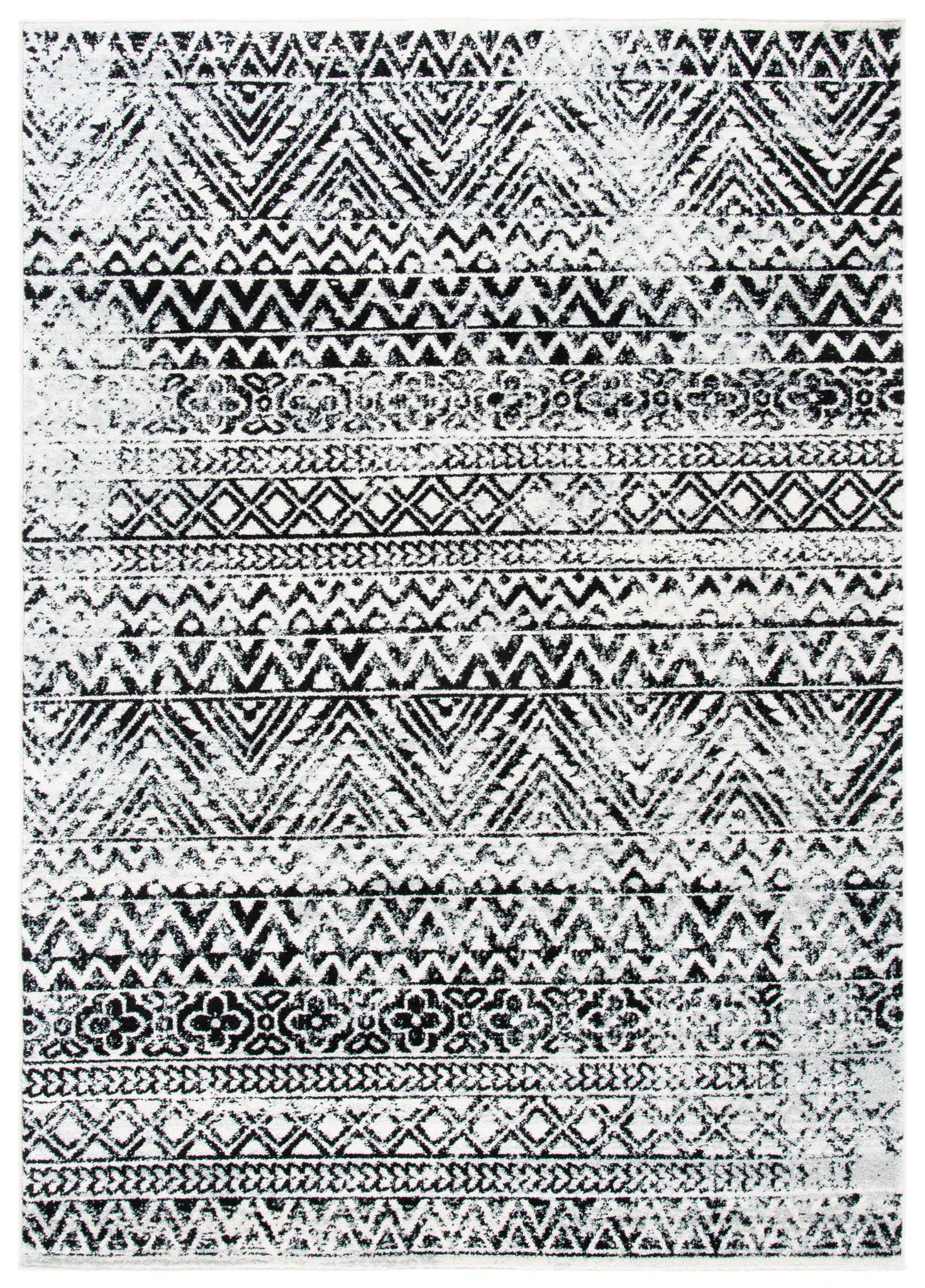 Mercer Tribal Banded Rug