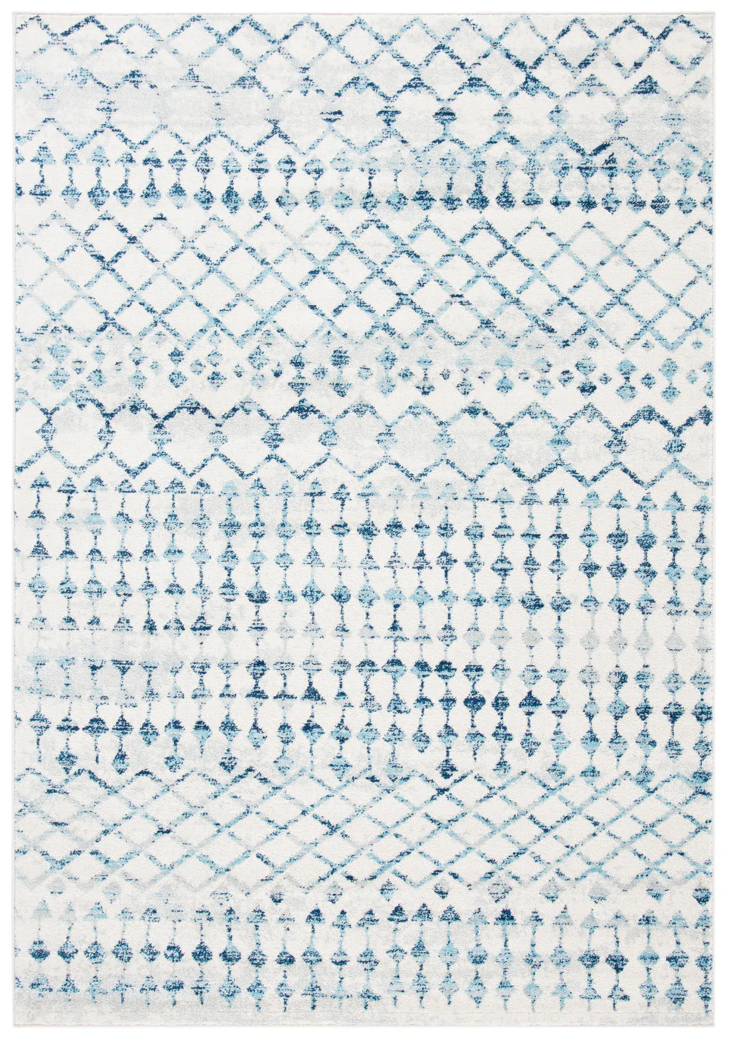 Mercer Lattice Band Rug