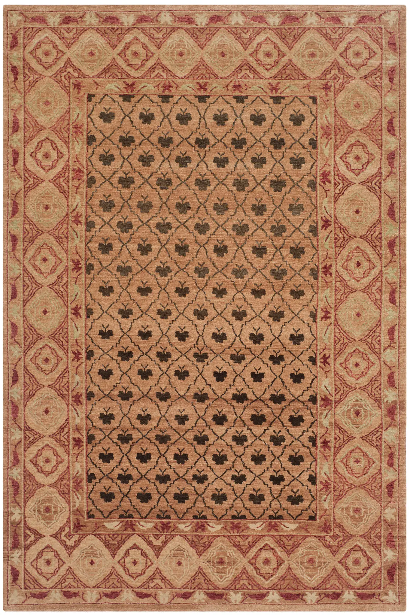 Marrakesh Lattice Hand-Knotted Wool Rug