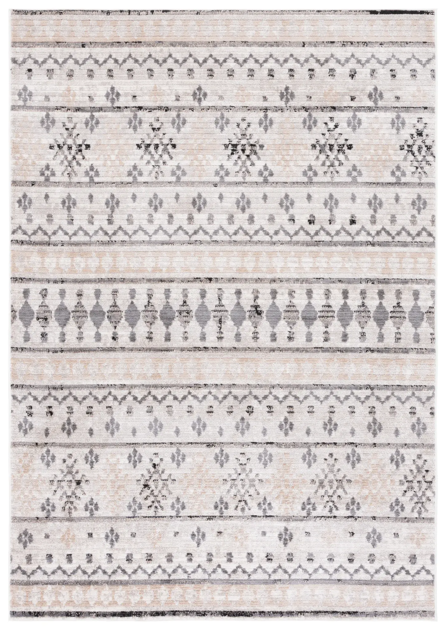 Marrakesh Banded Tribal Rug