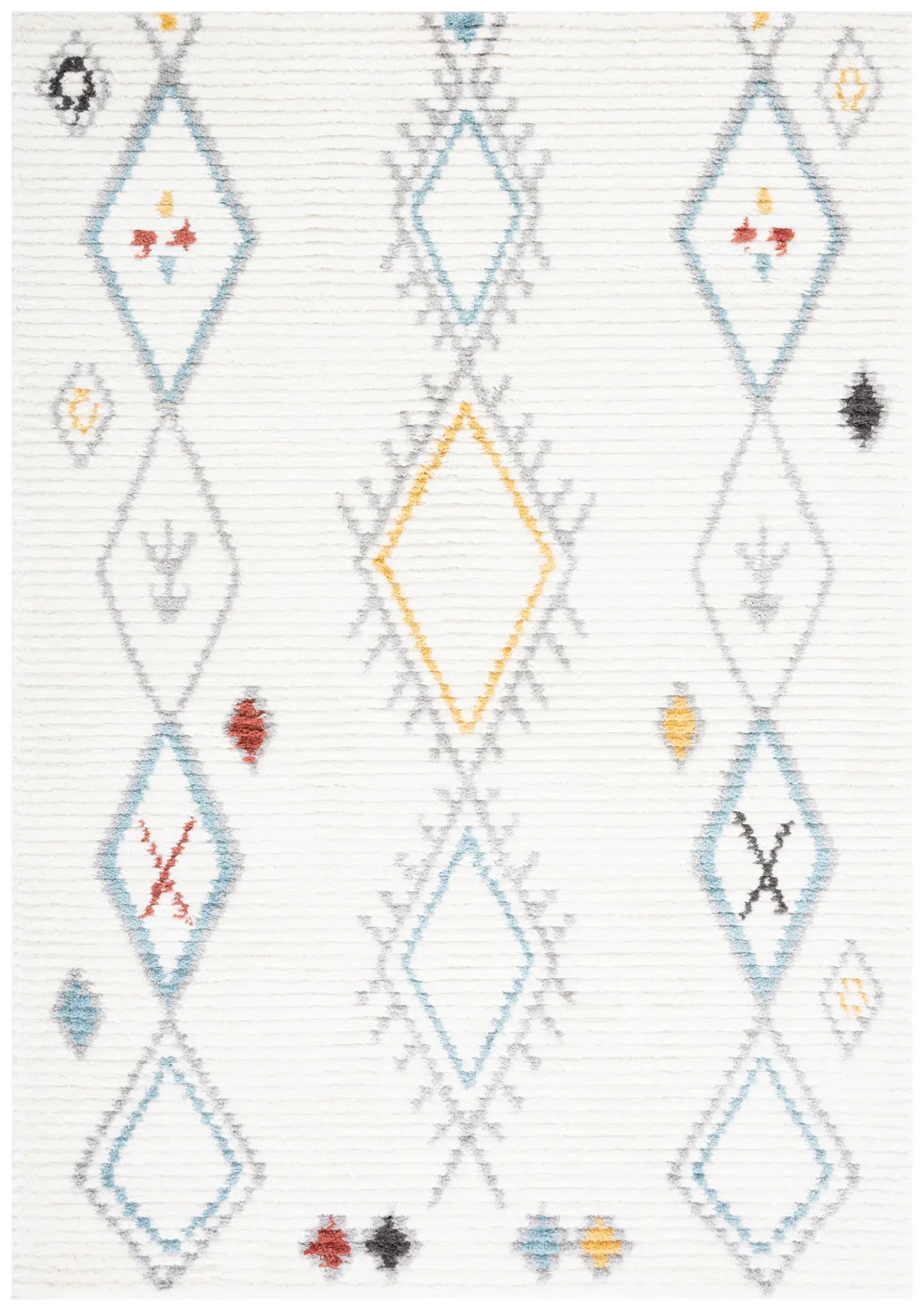 Marrakesh Tribal Spaced Diamond Rug