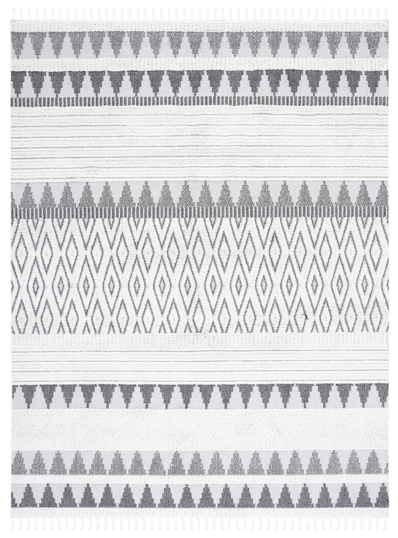 Marrakesh Tribal Banded Rug