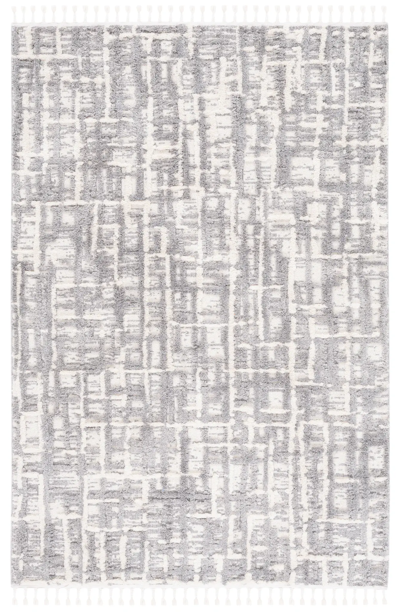 Marrakesh Abstract Grid Rug