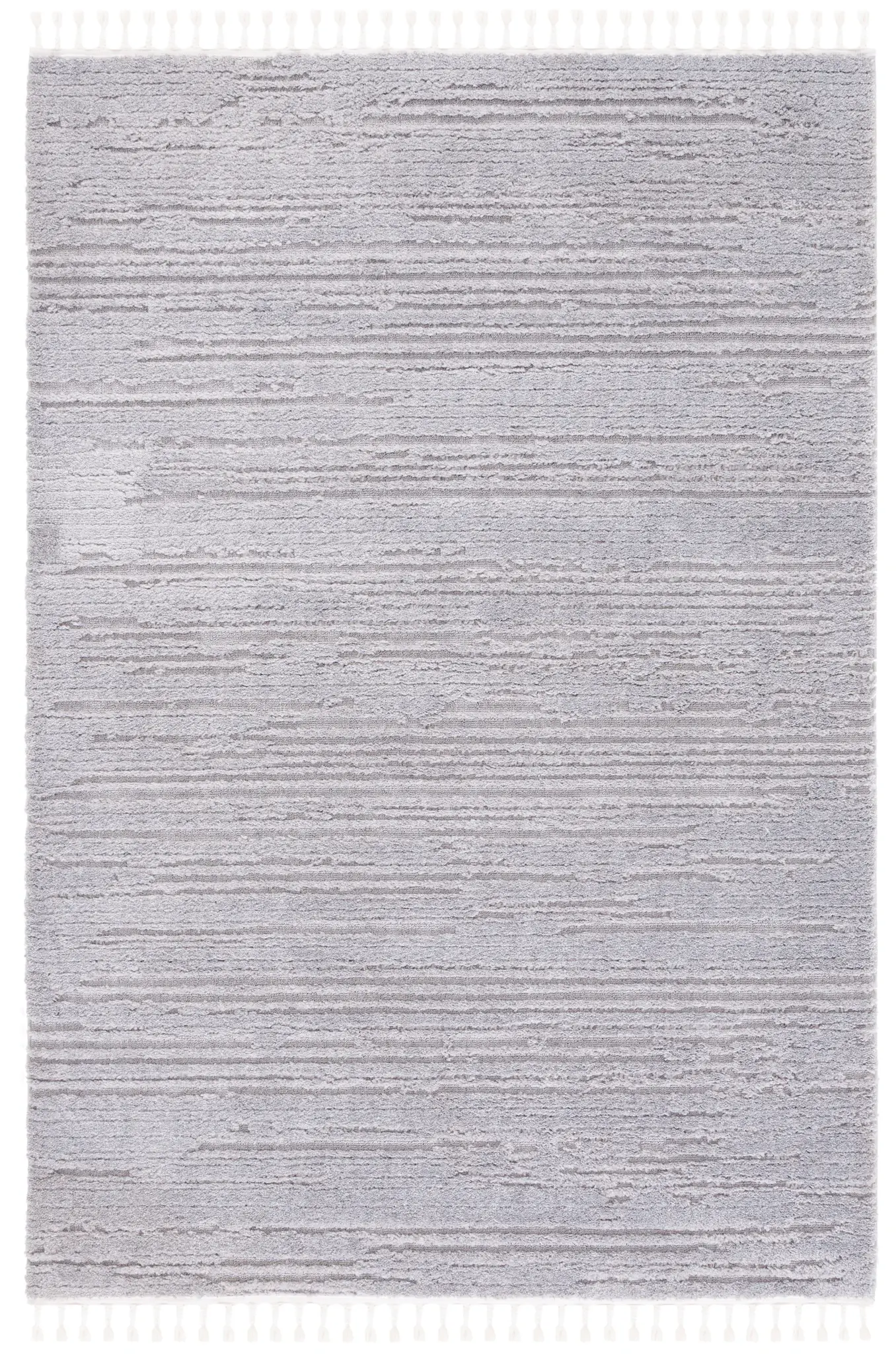 Marrakesh Ribbed Stripe Shag Rug