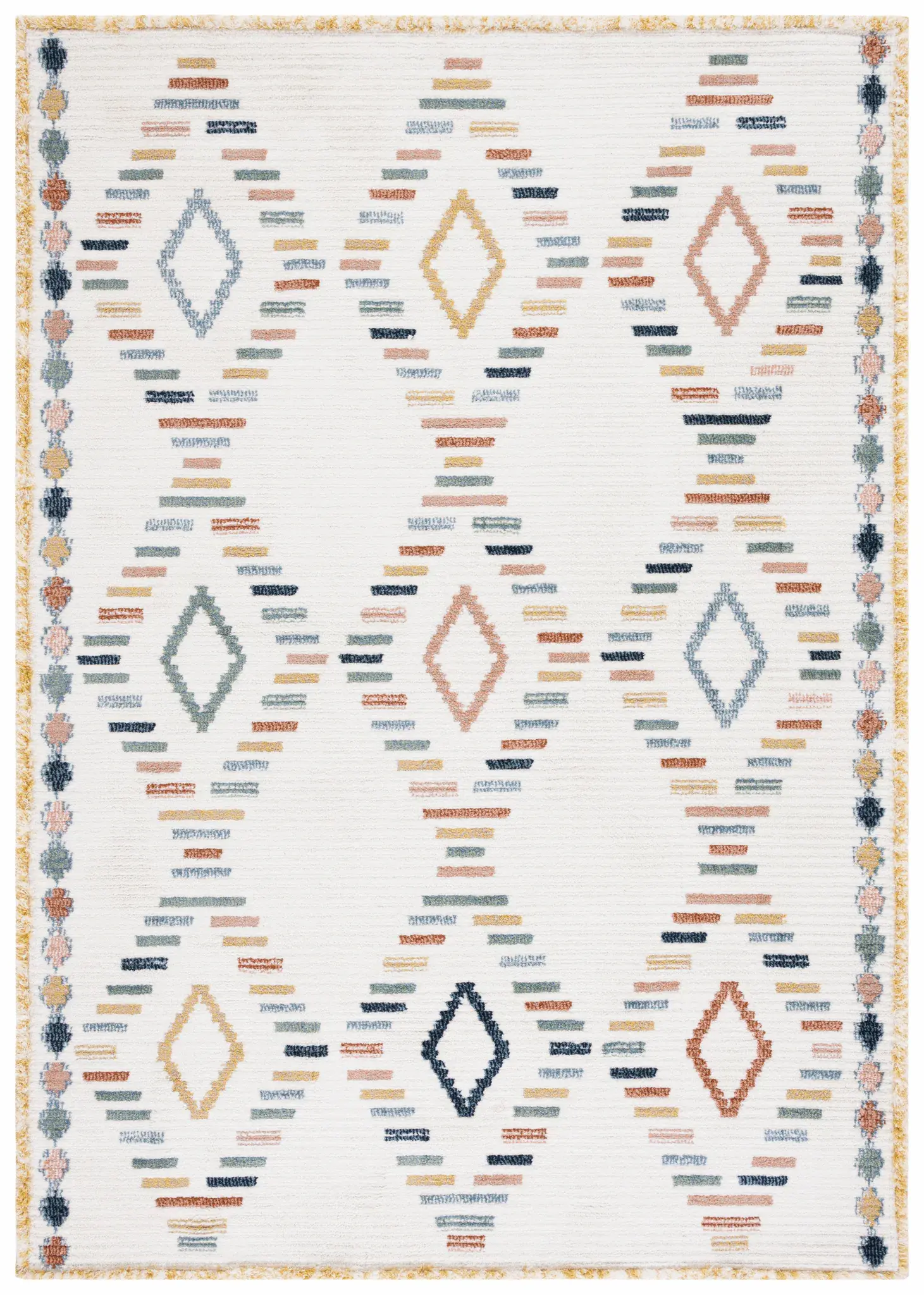 Marrakesh Dashed Diamond Rug