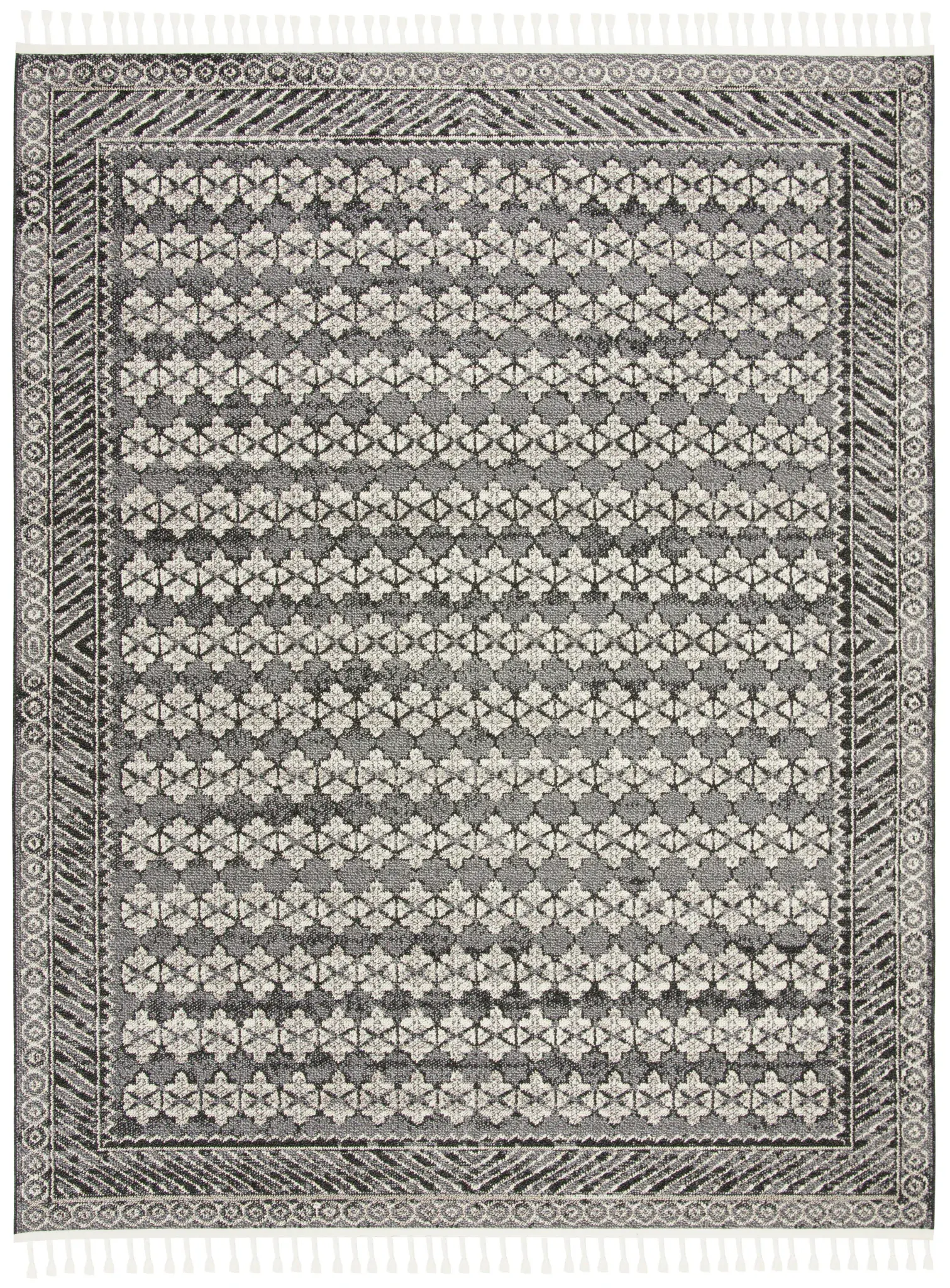 Marrakesh Geometric Border Rug