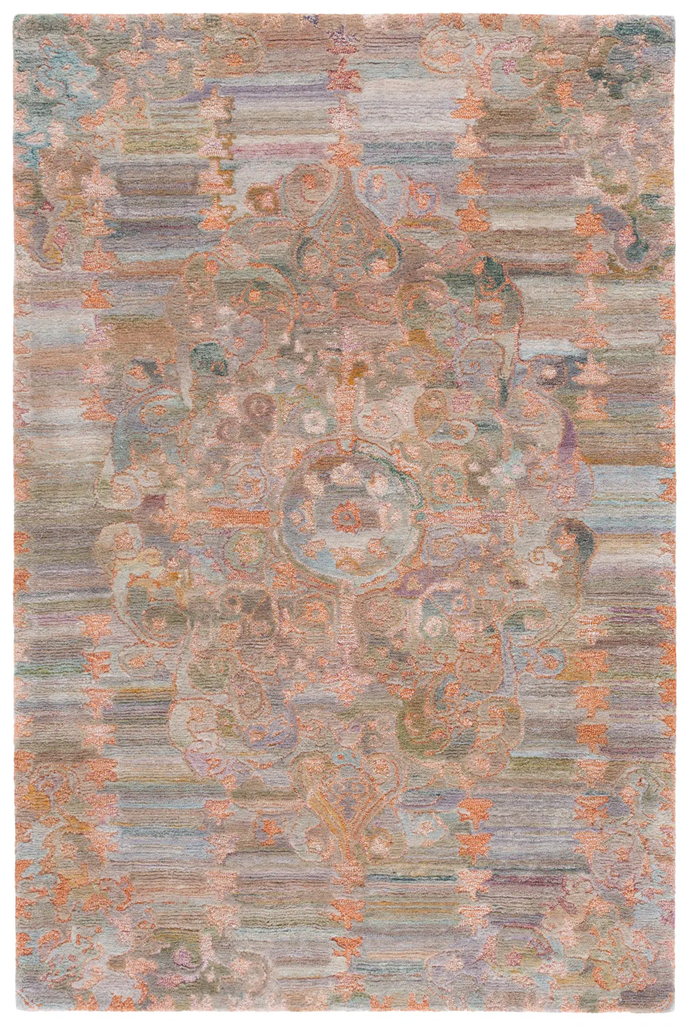 Marquee Medallion Hand-Tufted Rug