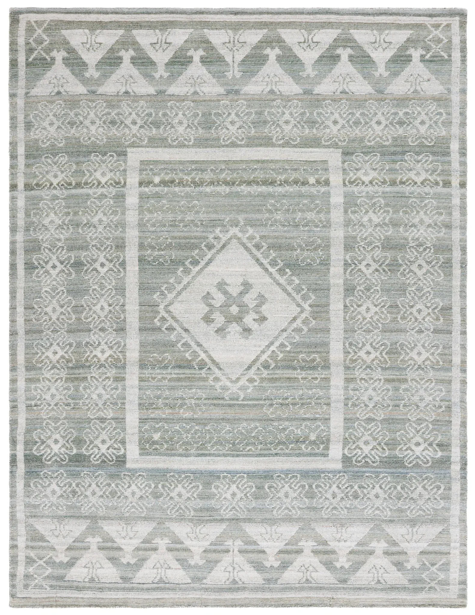 Marquee Tribal Medallion Hand-Tufted Rug