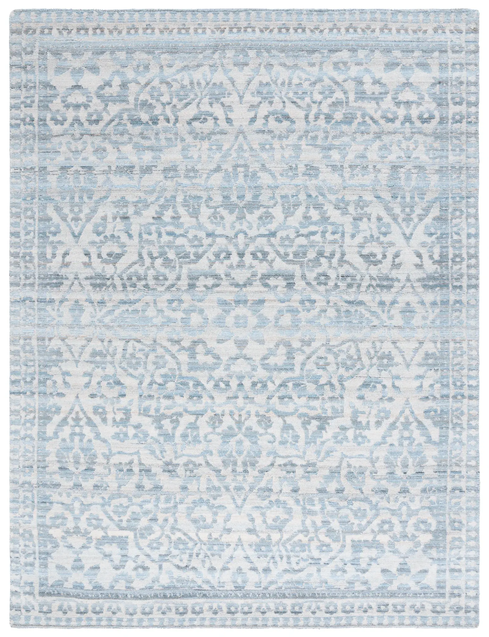 Marquee Faded Damask Hand-Tufted Rug