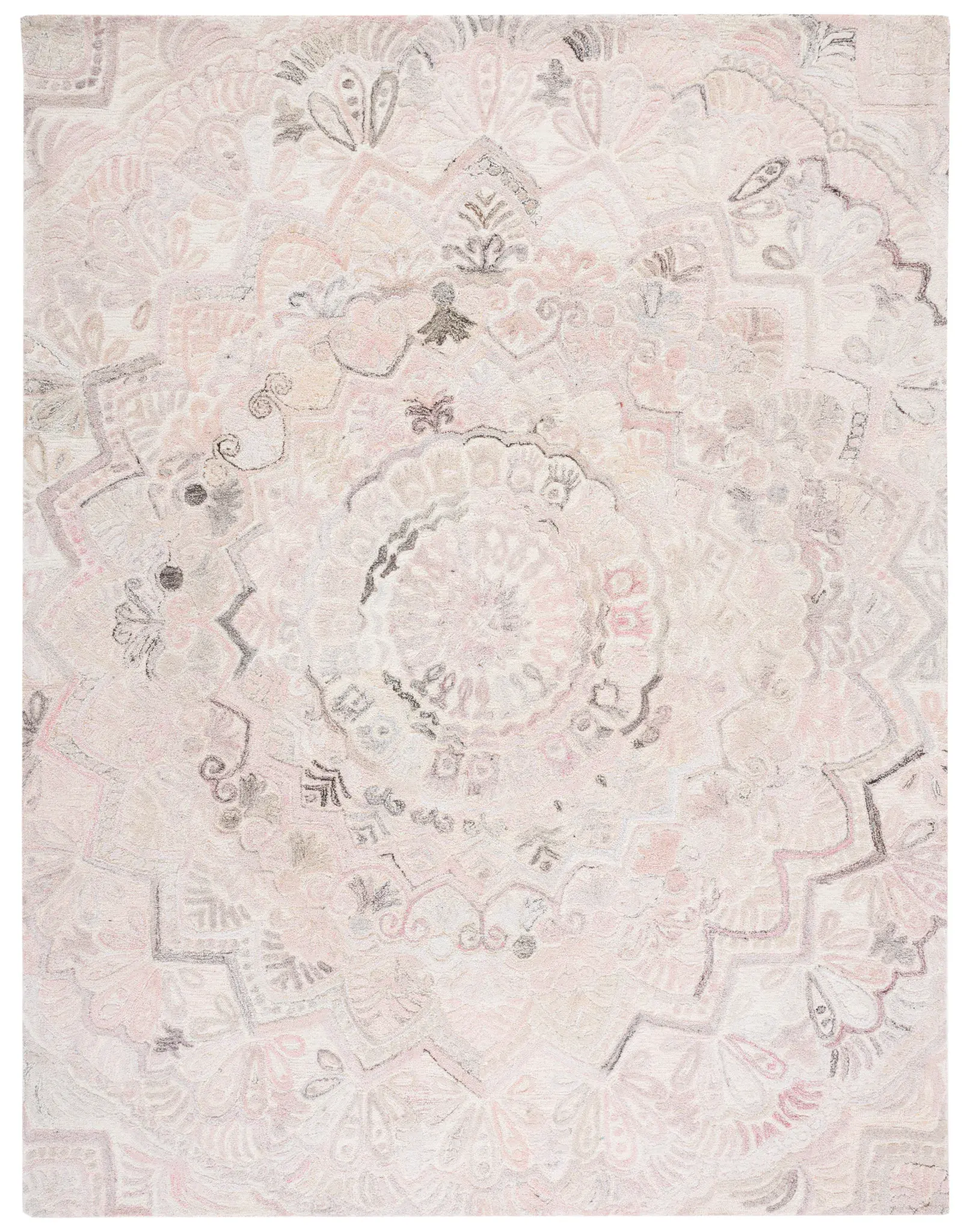 Marquee Circular Medallion Hand-Tufted Rug