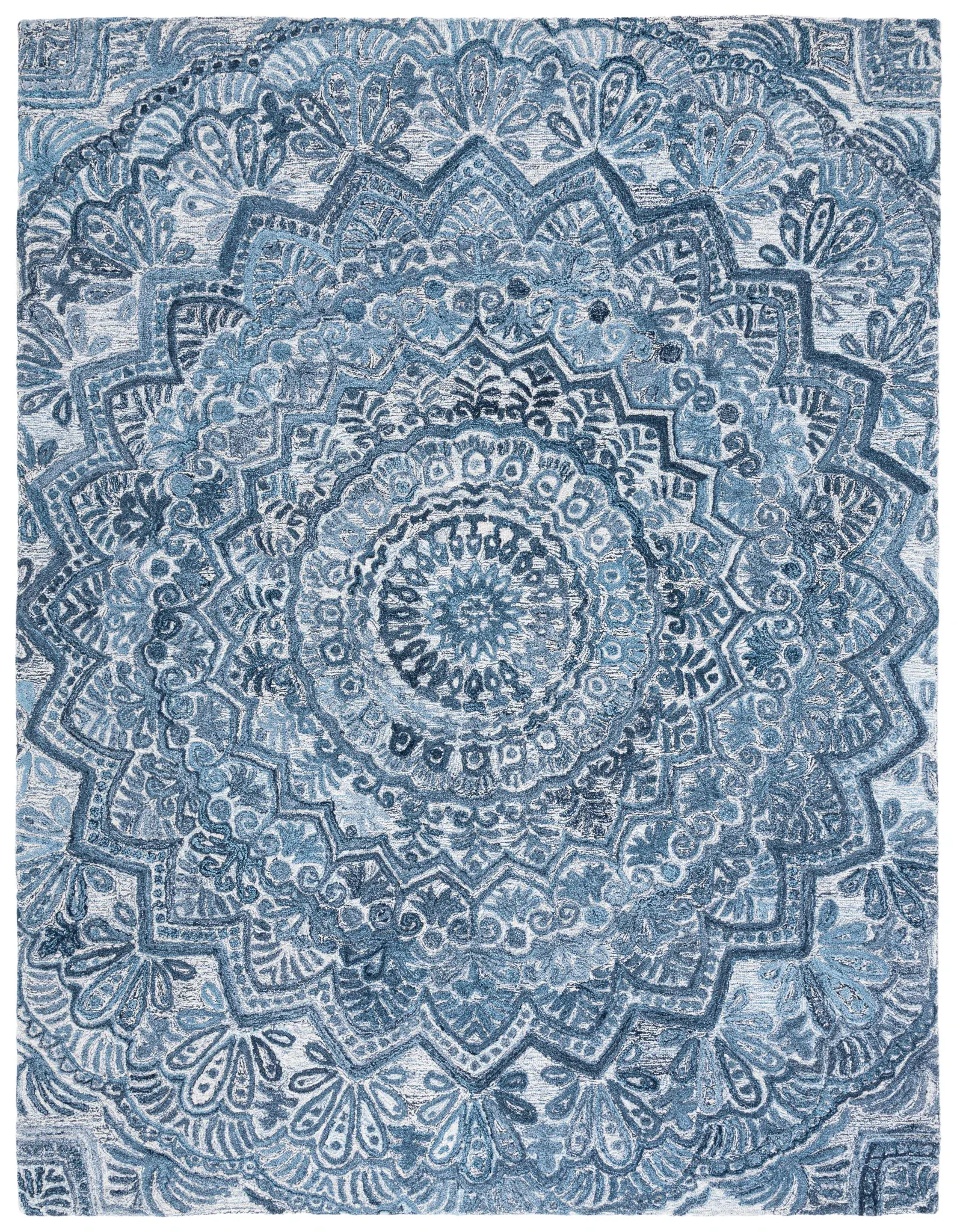 Marquee Circular Medallion Hand-Tufted Rug