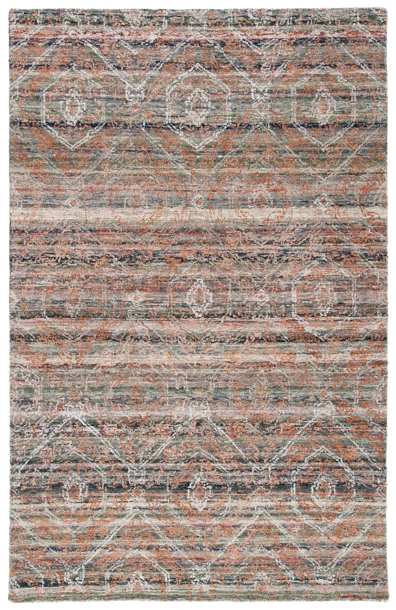 Marquee Diamond Trellis Hand-Tufted Rug