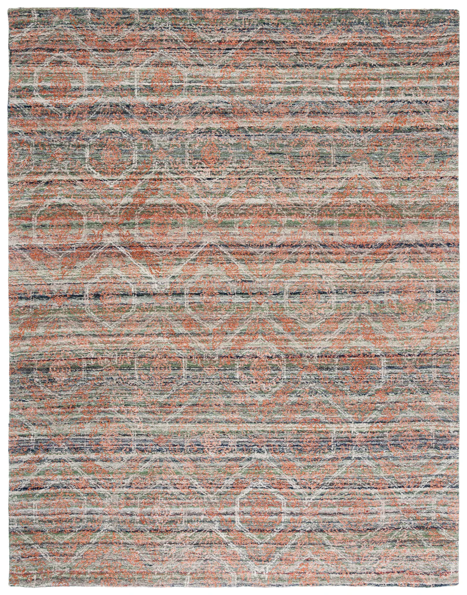 Marquee Diamond Trellis Hand-Tufted Rug
