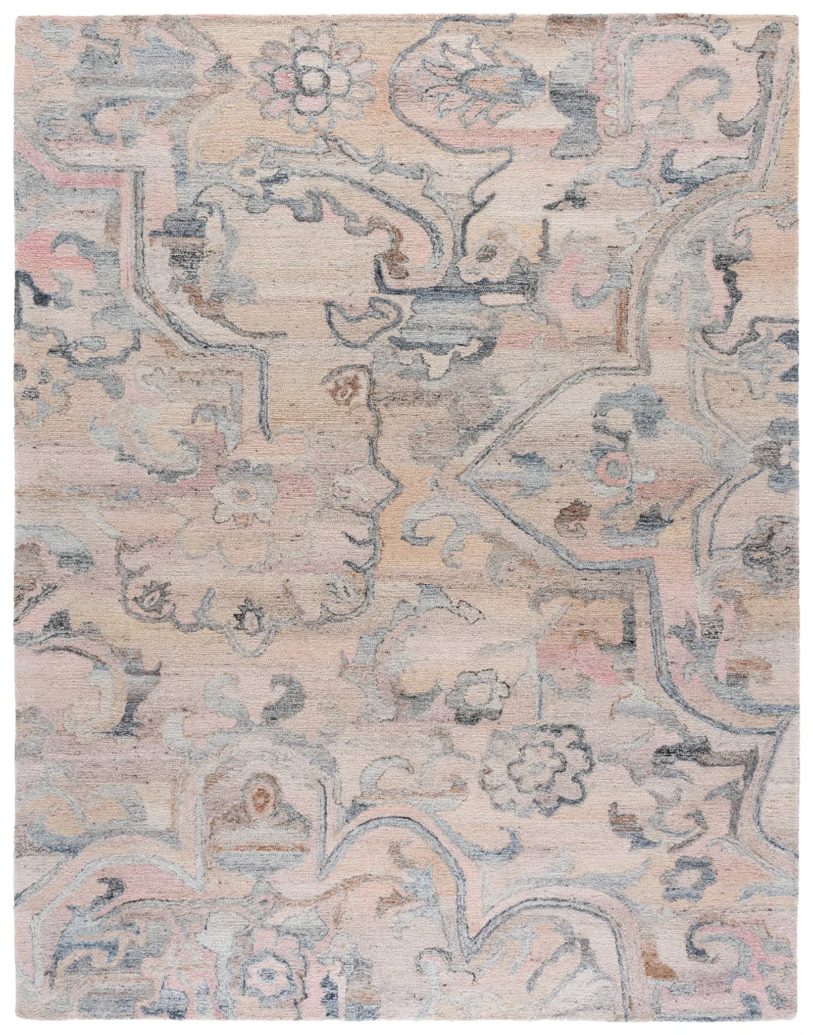 Marquee Botanical Vine Hand-Tufted Rug