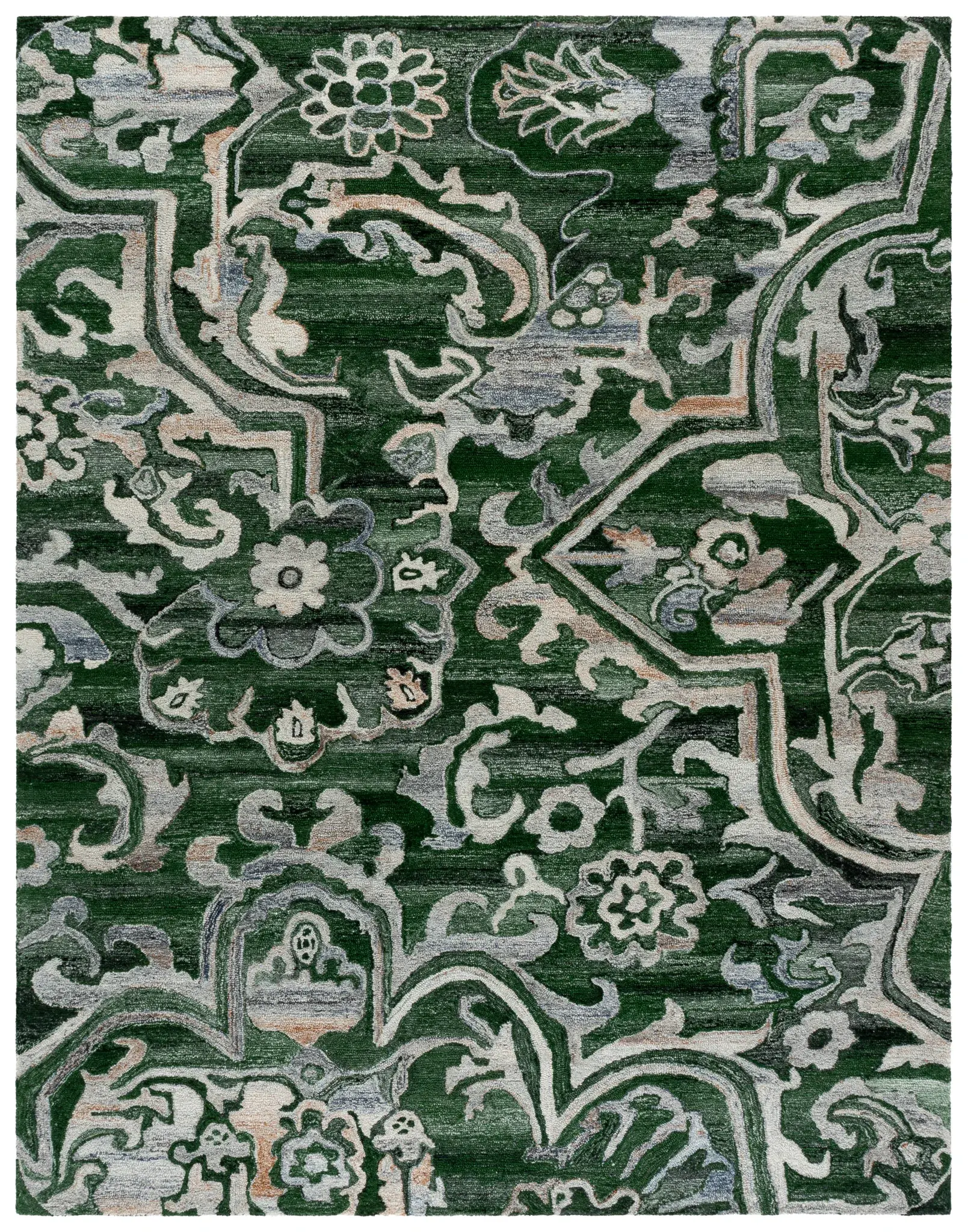 Marquee Botanical Vine Hand-Tufted Rug