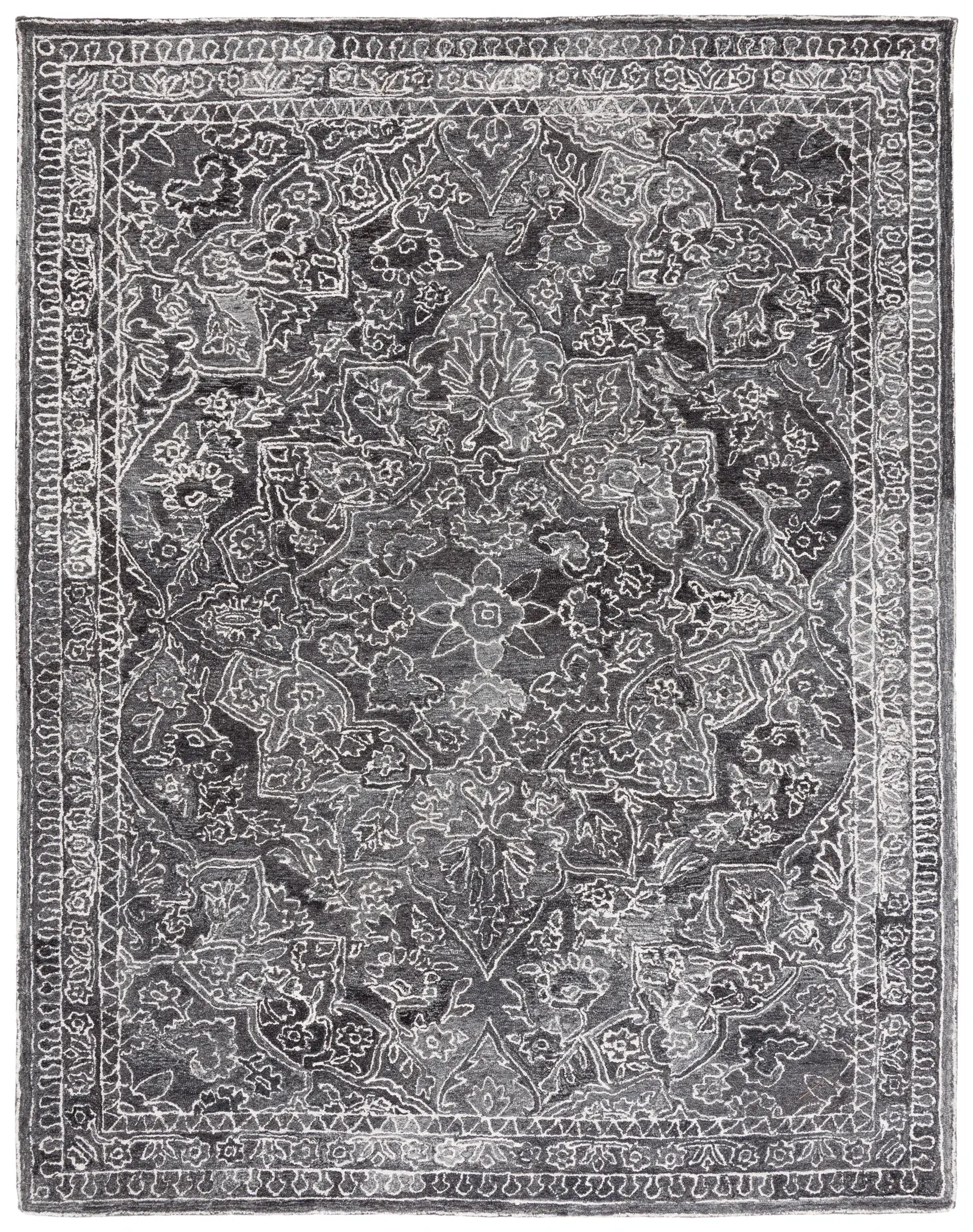 Marquee Grand Medallion Hand-Tufted Rug