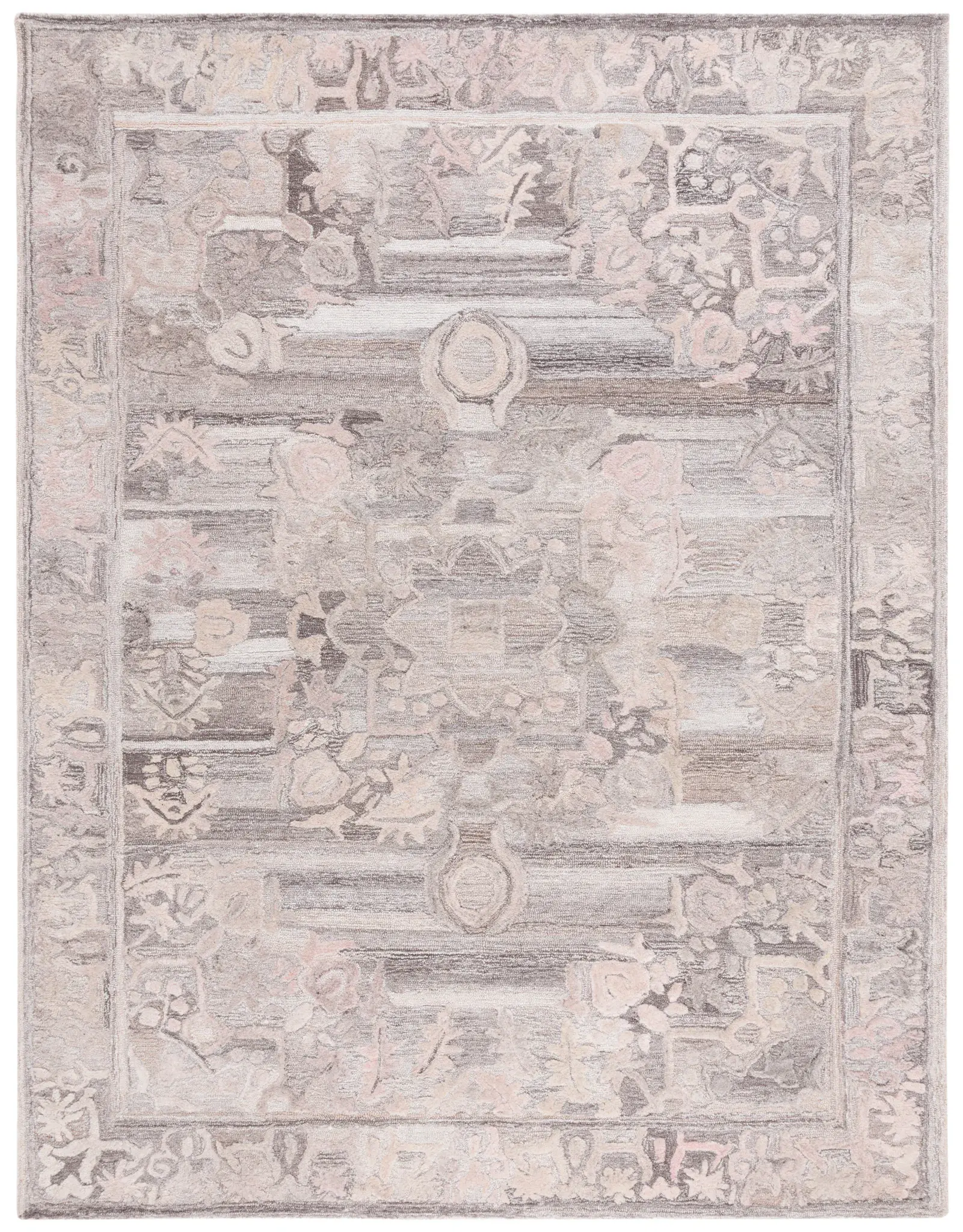 Marquee Abrash Medallion Hand-Tufted Rug