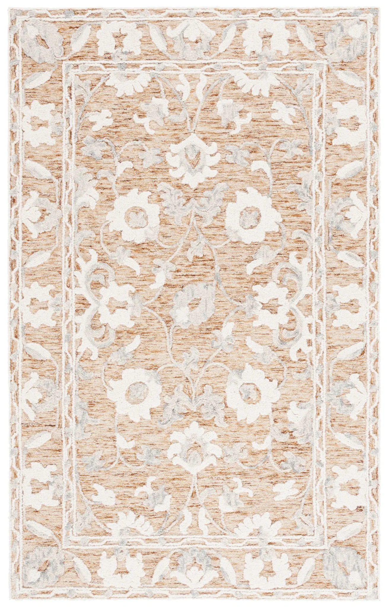 Marquee Floral Vine Hand-Tufted Wool Rug
