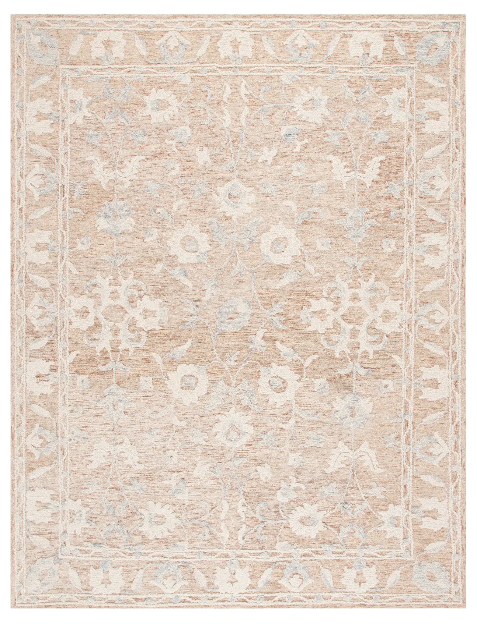 Marquee Floral Vine Hand-Tufted Wool Rug